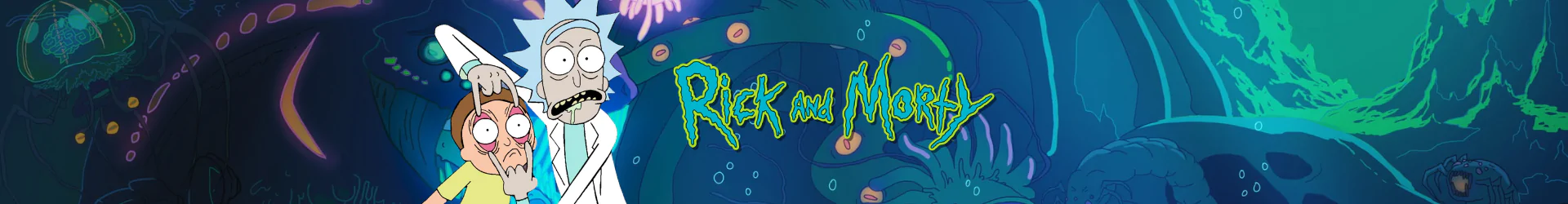 Rick and Morty produkty banner