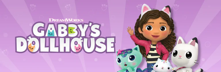 Gabbys Dollhouse produkty banner mobil