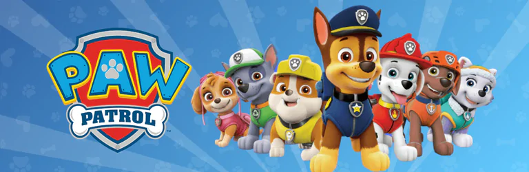 PAW Patrol produkty banner mobil