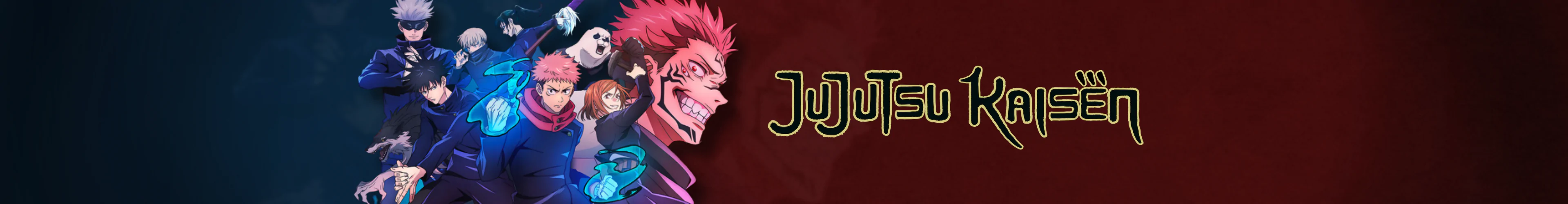 Jujutsu Kaisen produkty banner