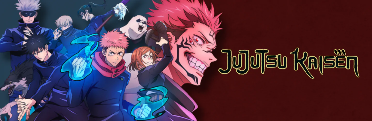 Jujutsu Kaisen produkty banner mobil