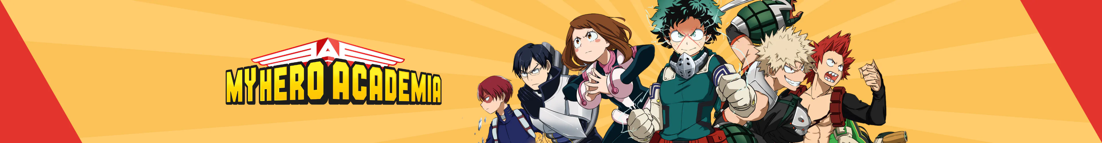 My Hero Academia produkty banner