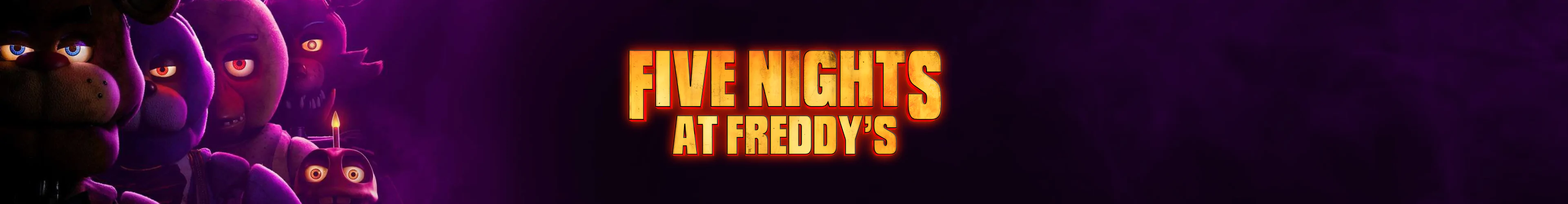 Five Nights at Freddy's produkty banner