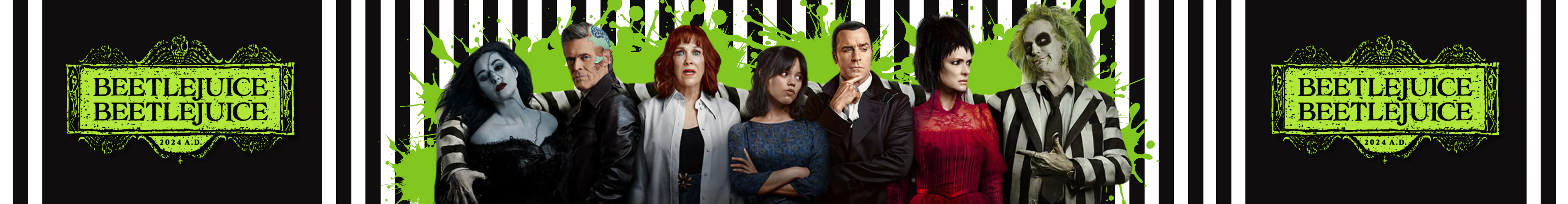 Beetlejuice produkty banner