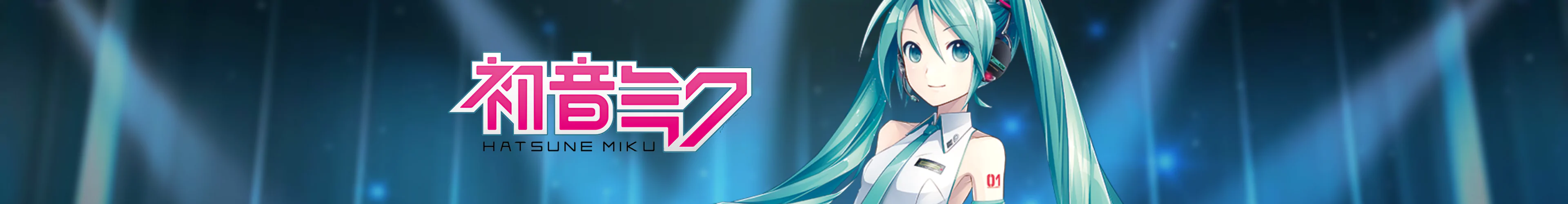 Vocaloid Hatsune Miku produkty banner