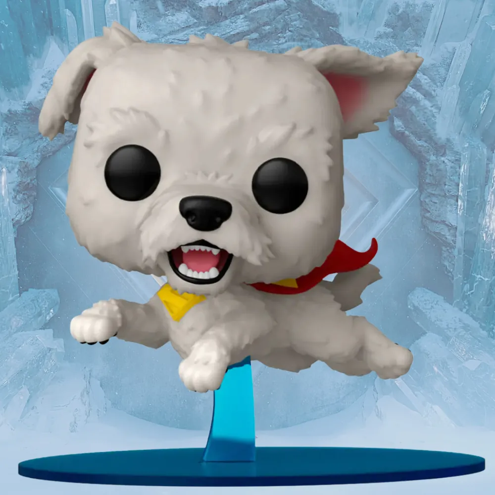 Funko POP figúrka DC Comics Superman Krypto banner