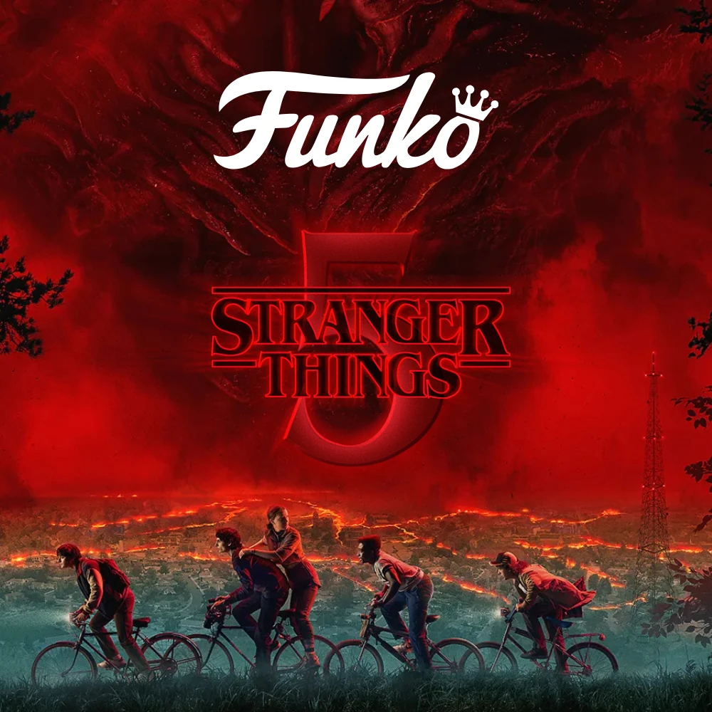 Stranger Things Funko produkty banner