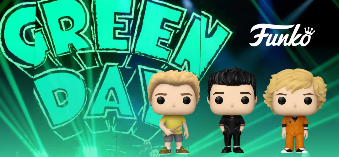 Nové figúrky Green Day Funko Pop! sú tu! banner