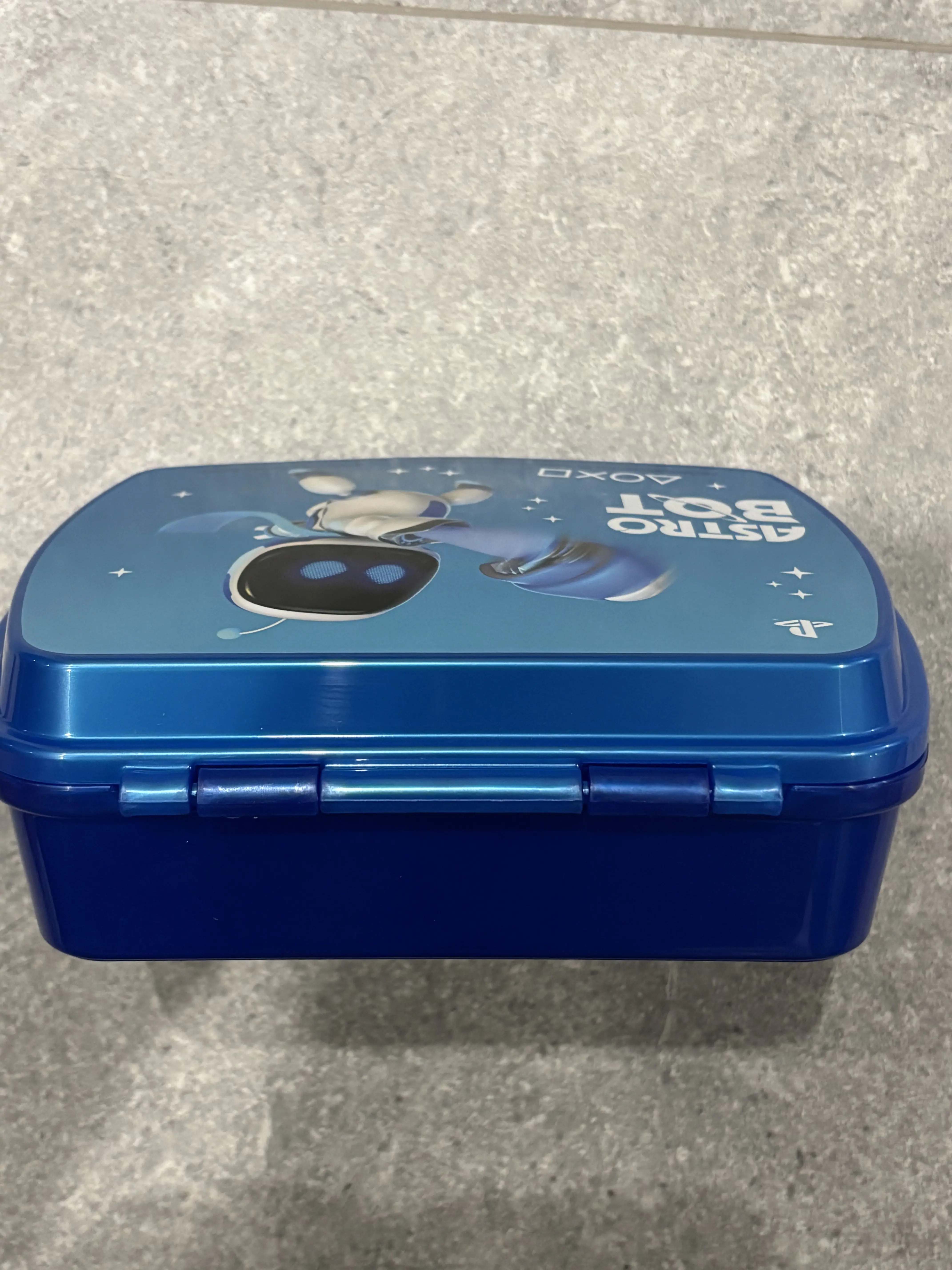 Playstation Astro Bot vtipný plastový box na sendviče produktová fotografia