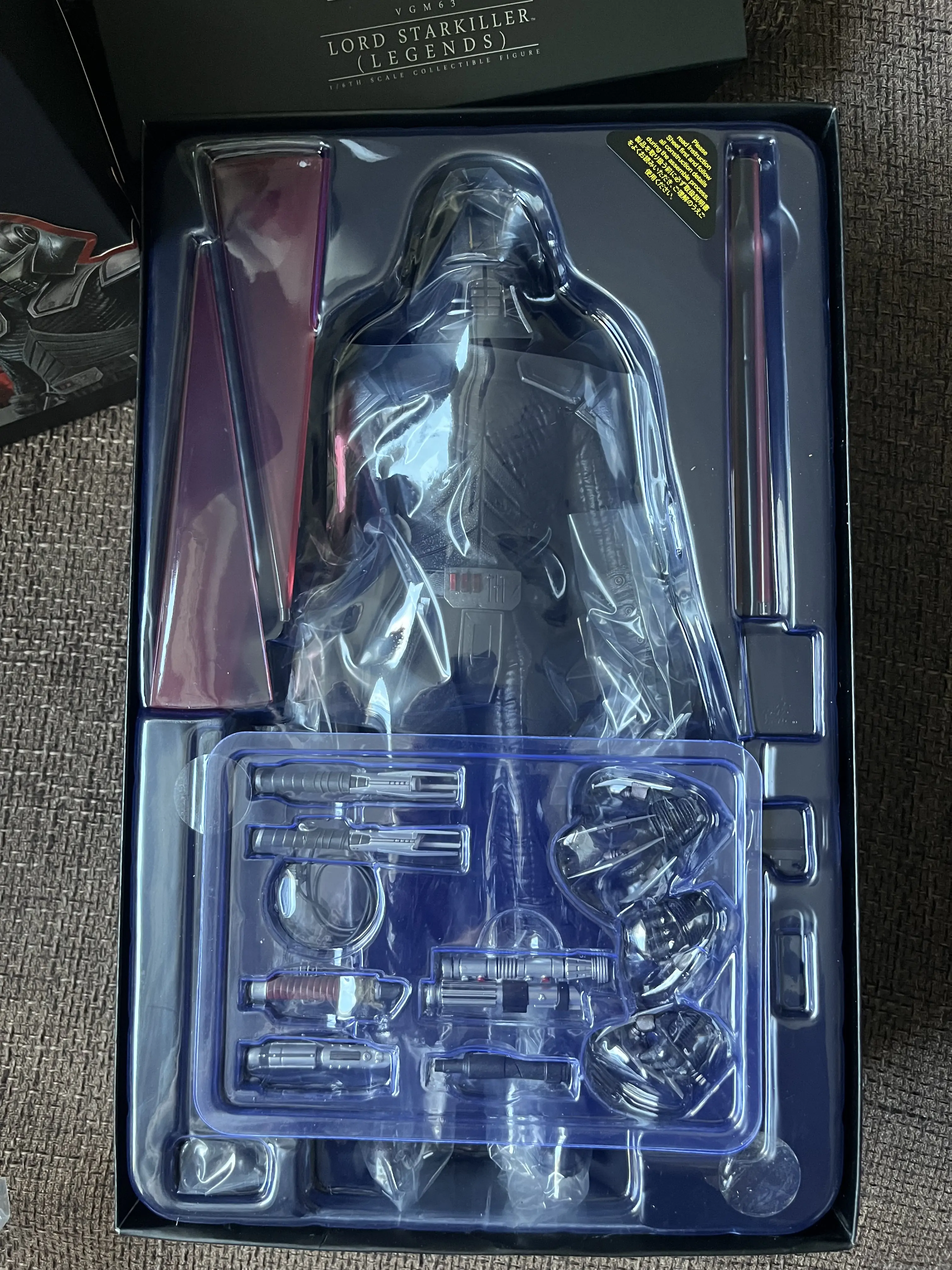 Star Wars Legends Videogame Masterpiece Akčná figúrka 1/6 Lord Starkiller 31 cm produktová fotografia