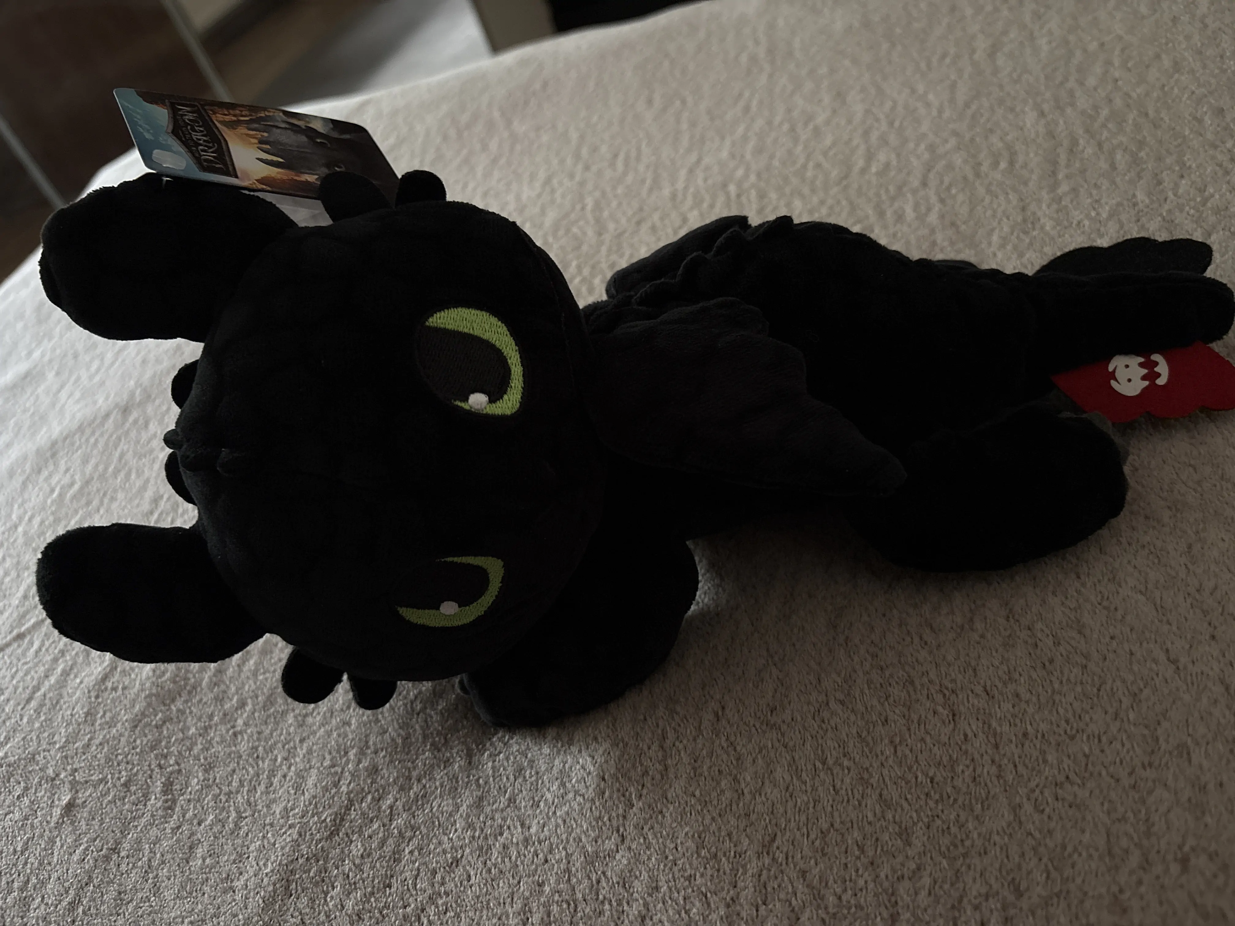 Ako vycvičiť draka Plyšová figúrka Toothless Lying Version 30 cm produktová fotografia