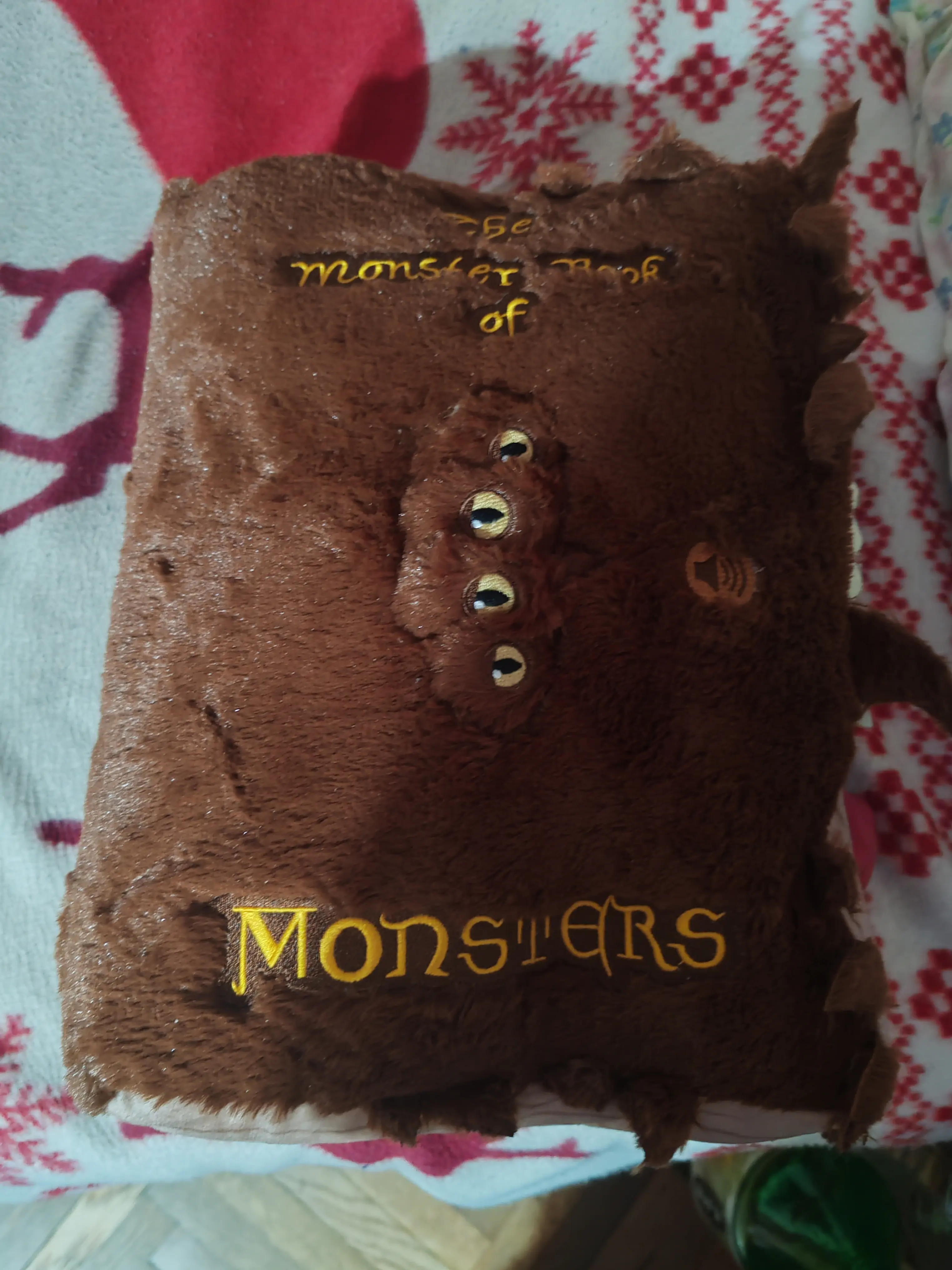 Plyšová figúrka so zvukom The Monster Book Of Monsters 32 cm produktová fotografia