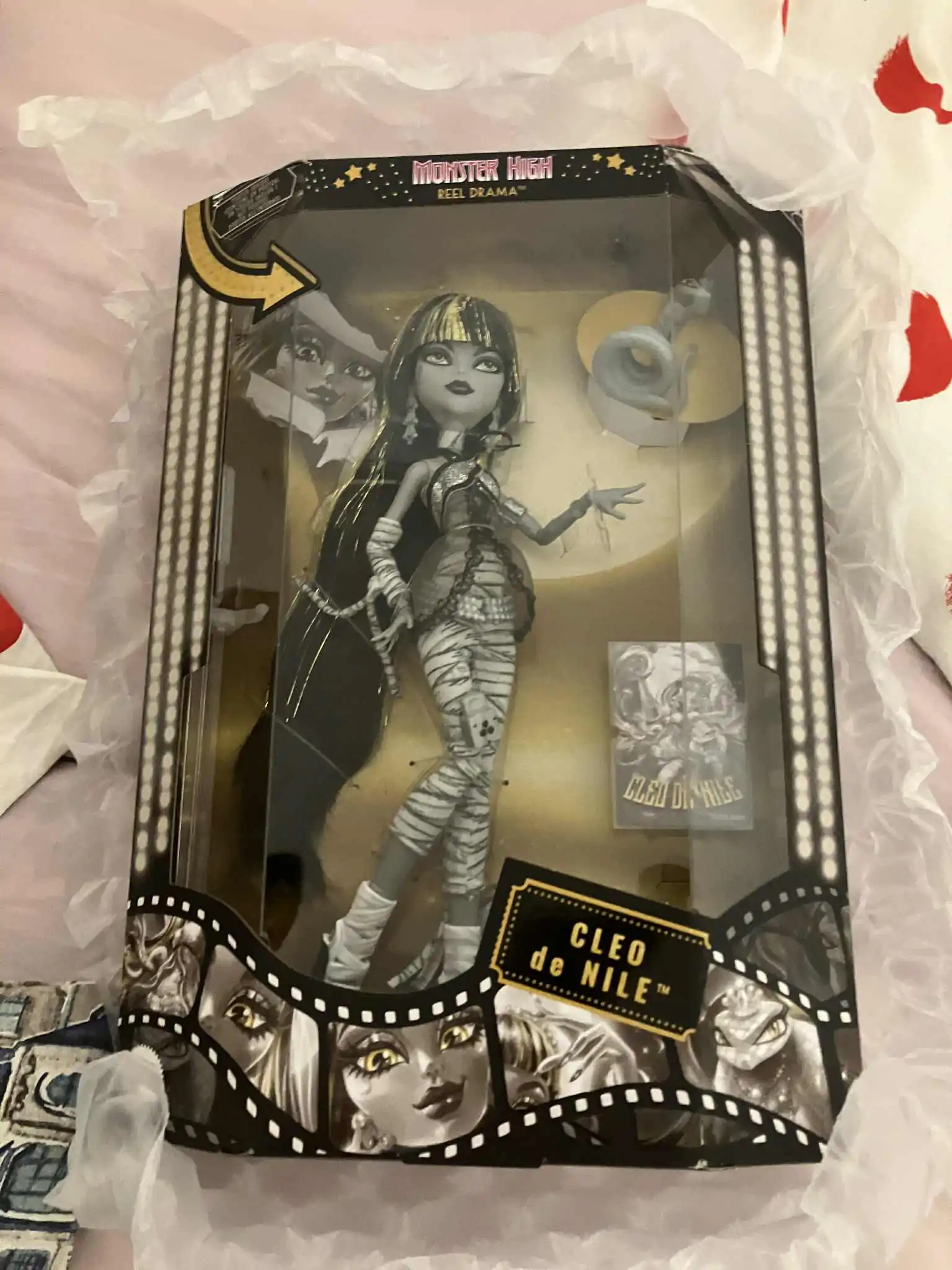 Monster High Reel Drama Cleo bábika produktová fotografia