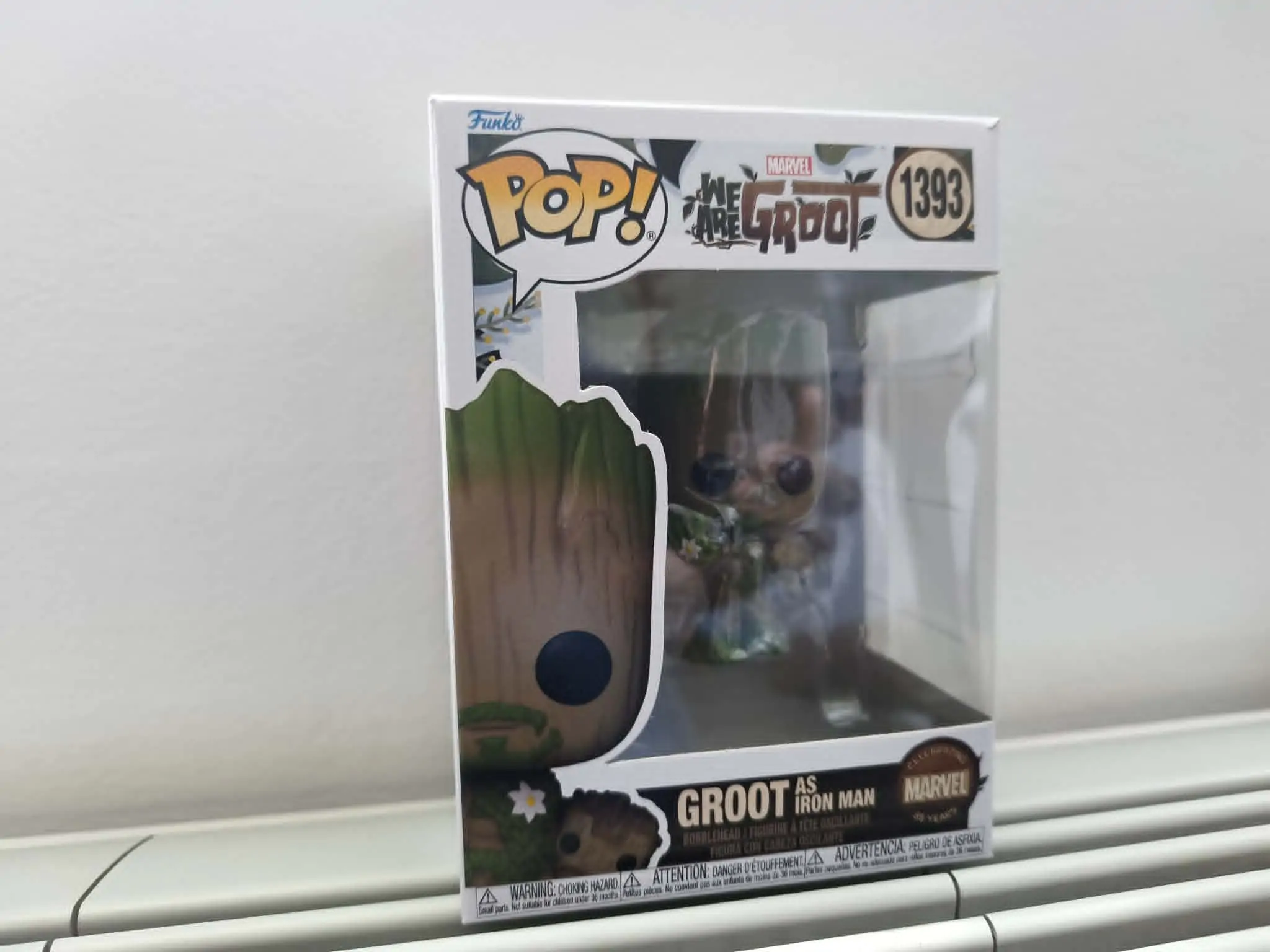 Funko POP figúrka Marvel We Are Groot - Groot ako Iron Man produktová fotografia