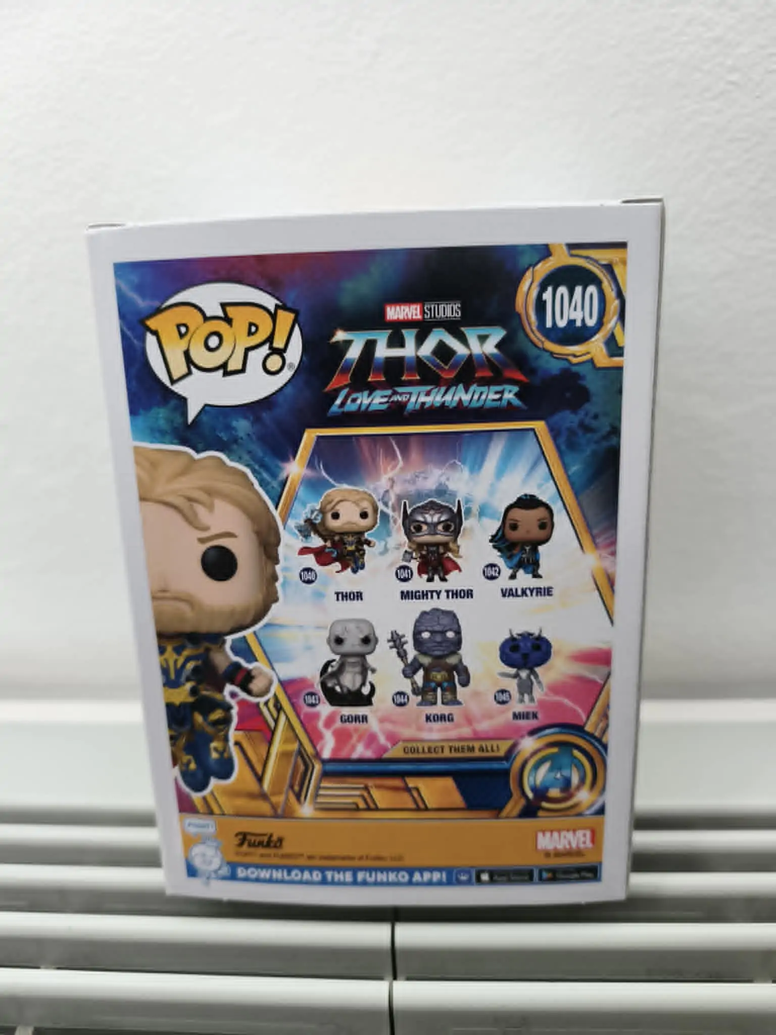 Thor: Love & Thunder POP! Figúrka z vinylu Thor 9 cm produktová fotografia