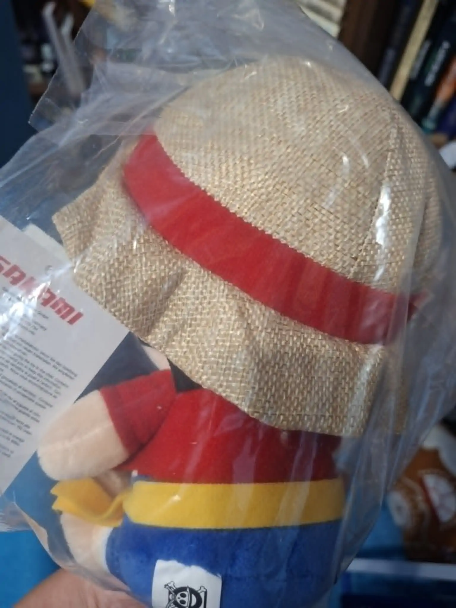 Plyšová figúrka Monkey D. Luffy Gear 5 New World Ver. 20 cm produktová fotografia