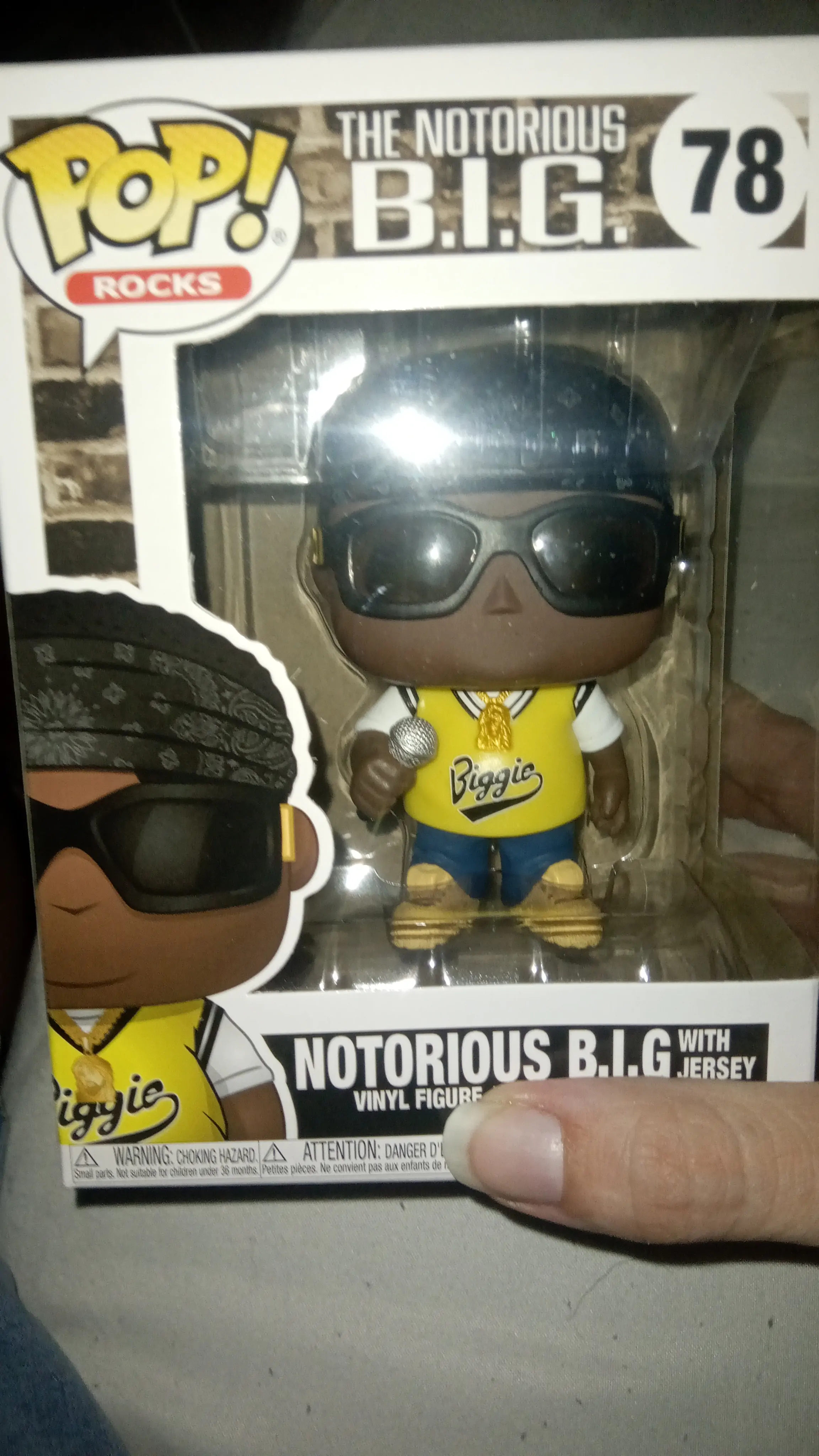 Notorious B.I.G. POP! Rocks Vinylová Figúrka Notorious B.I.G. (Jersey) 9 cm produktová fotografia