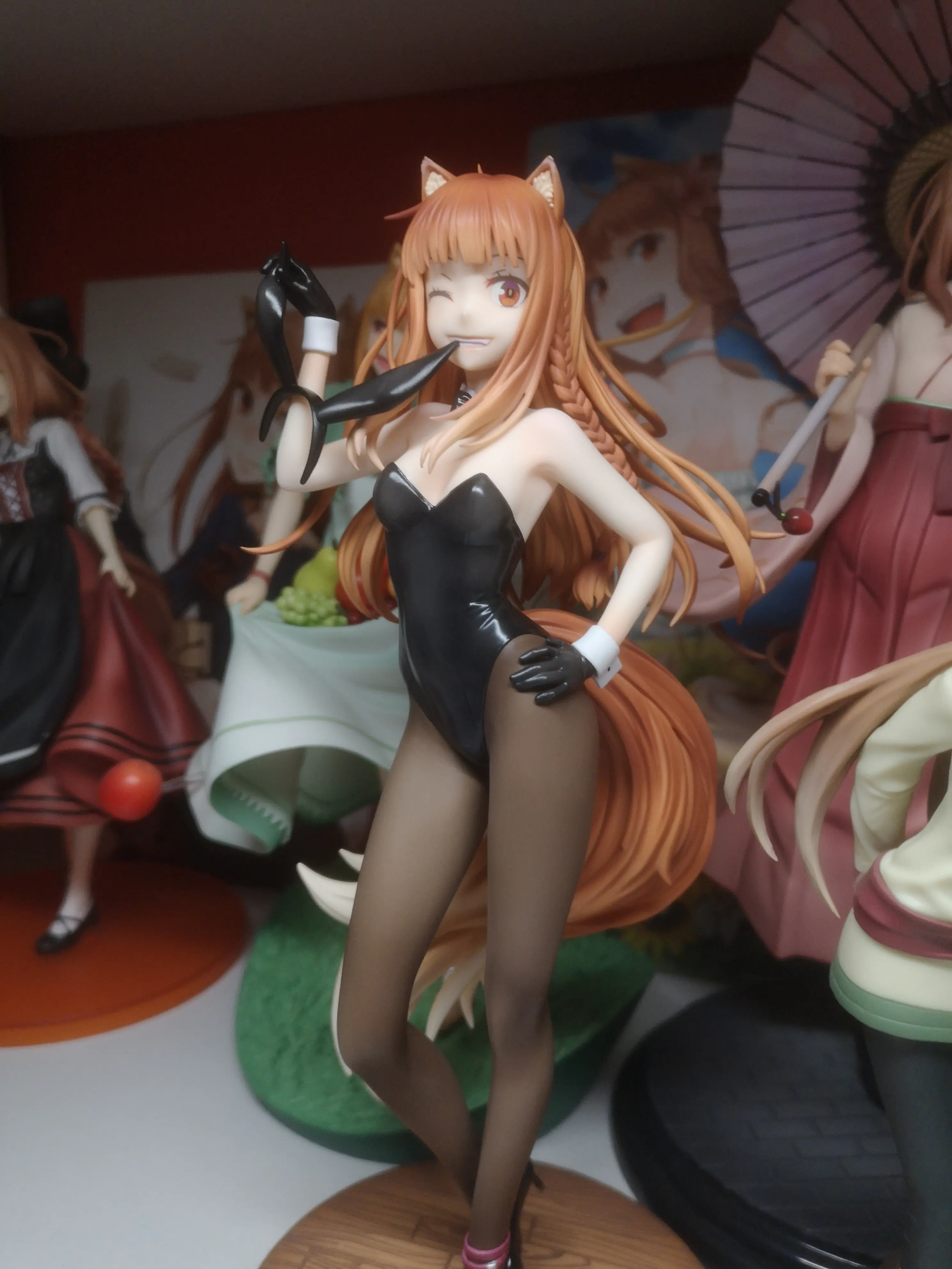 Spice and Wolf: Merchant Meets the Wise Wolf PVC socha 1/7 Holo Light Novel bunny Ver. illustration by Jyuu Ayakura 23 cm produktová fotografia