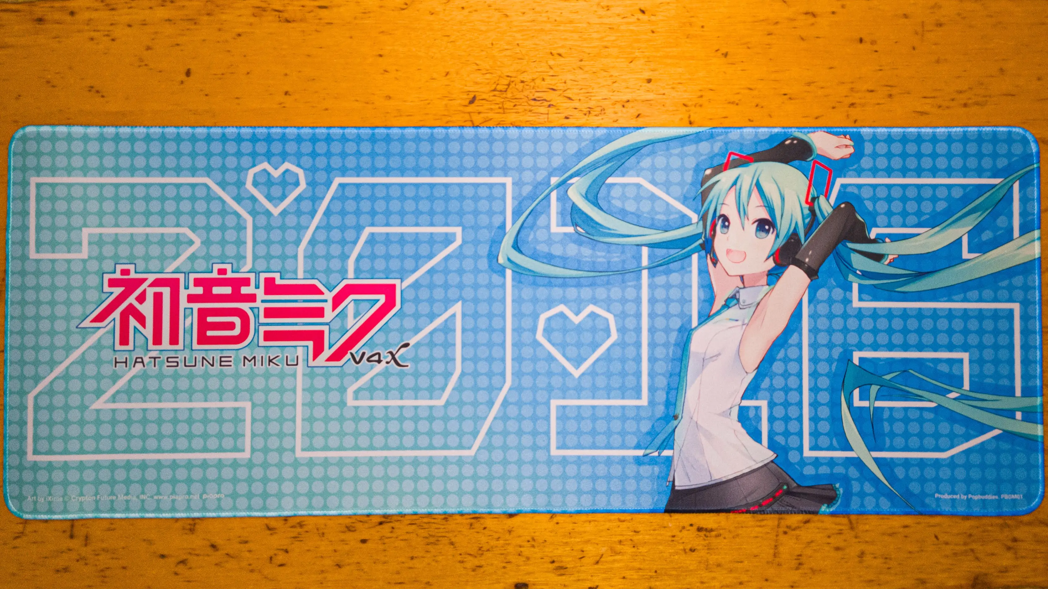 Hatsune Miku XXL podložka pod myš Hatsune Miku V4x produktová fotografia