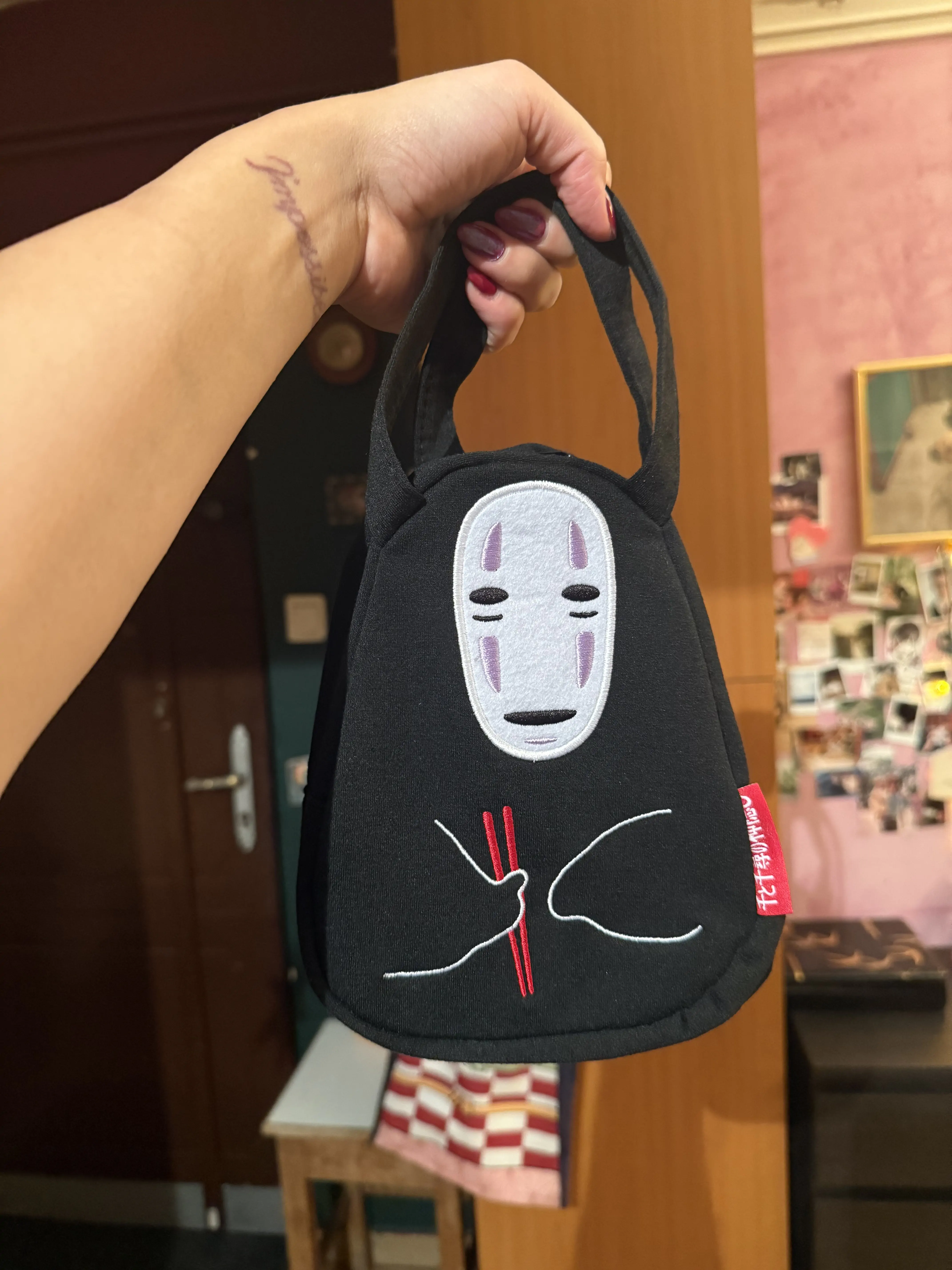 Spirited Away obedová taška No Face produktová fotografia