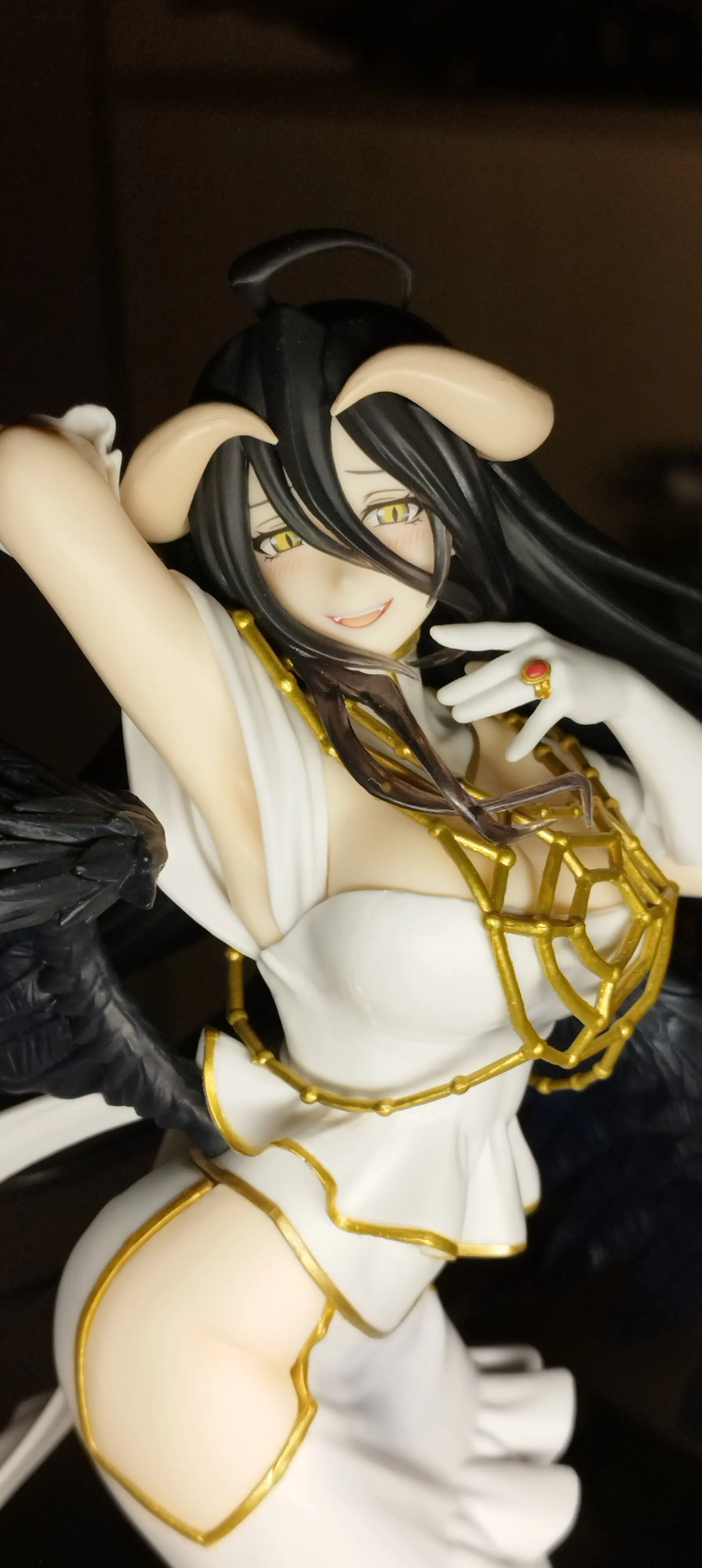 Overlord  T-most PVC socha Albedo Pure White Devil Ver. 29 cm produktová fotografia