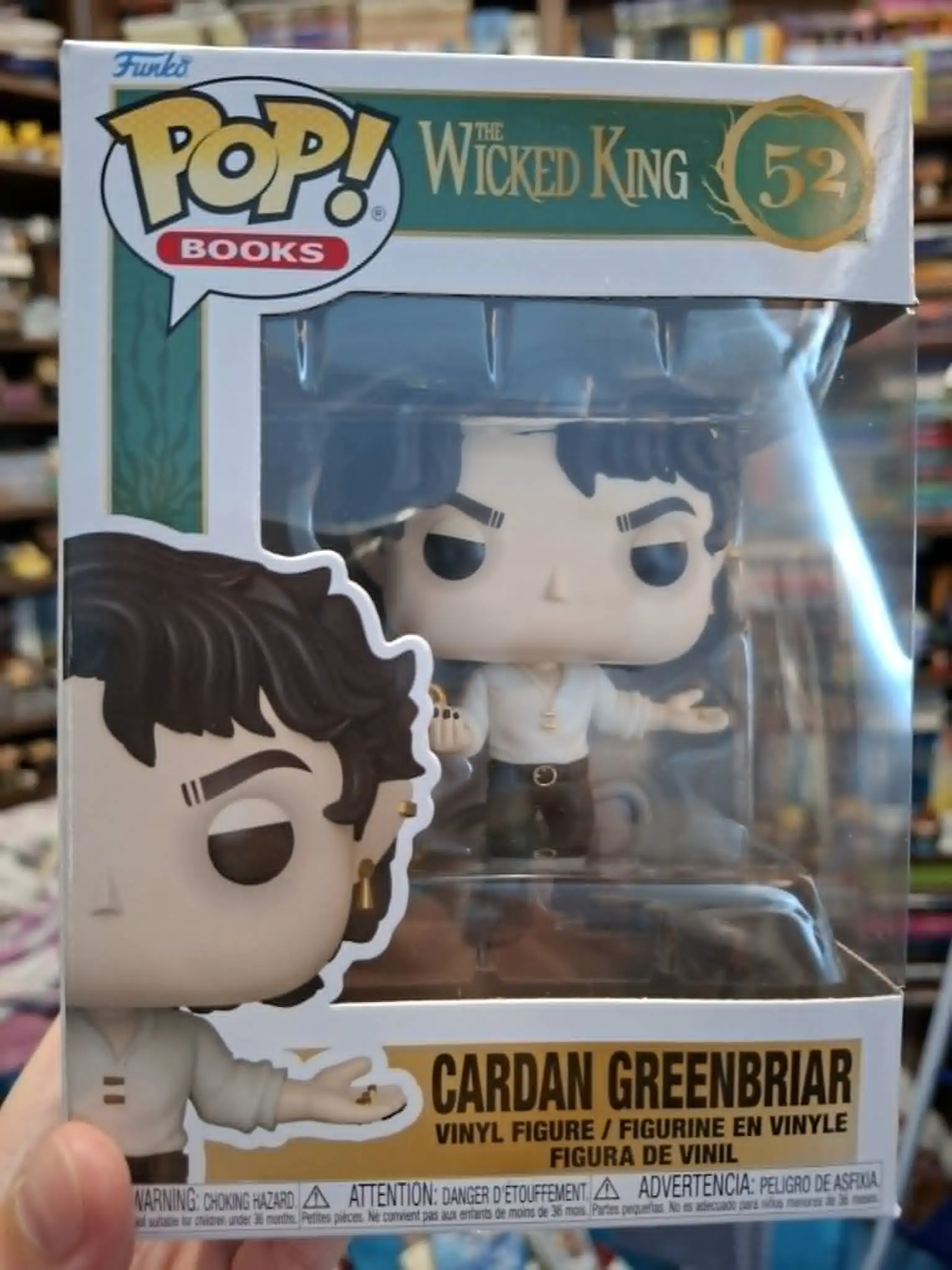 Funko POP figúrka The Folk of the Air The Wicked King Cardan Greenbriar produktová fotografia