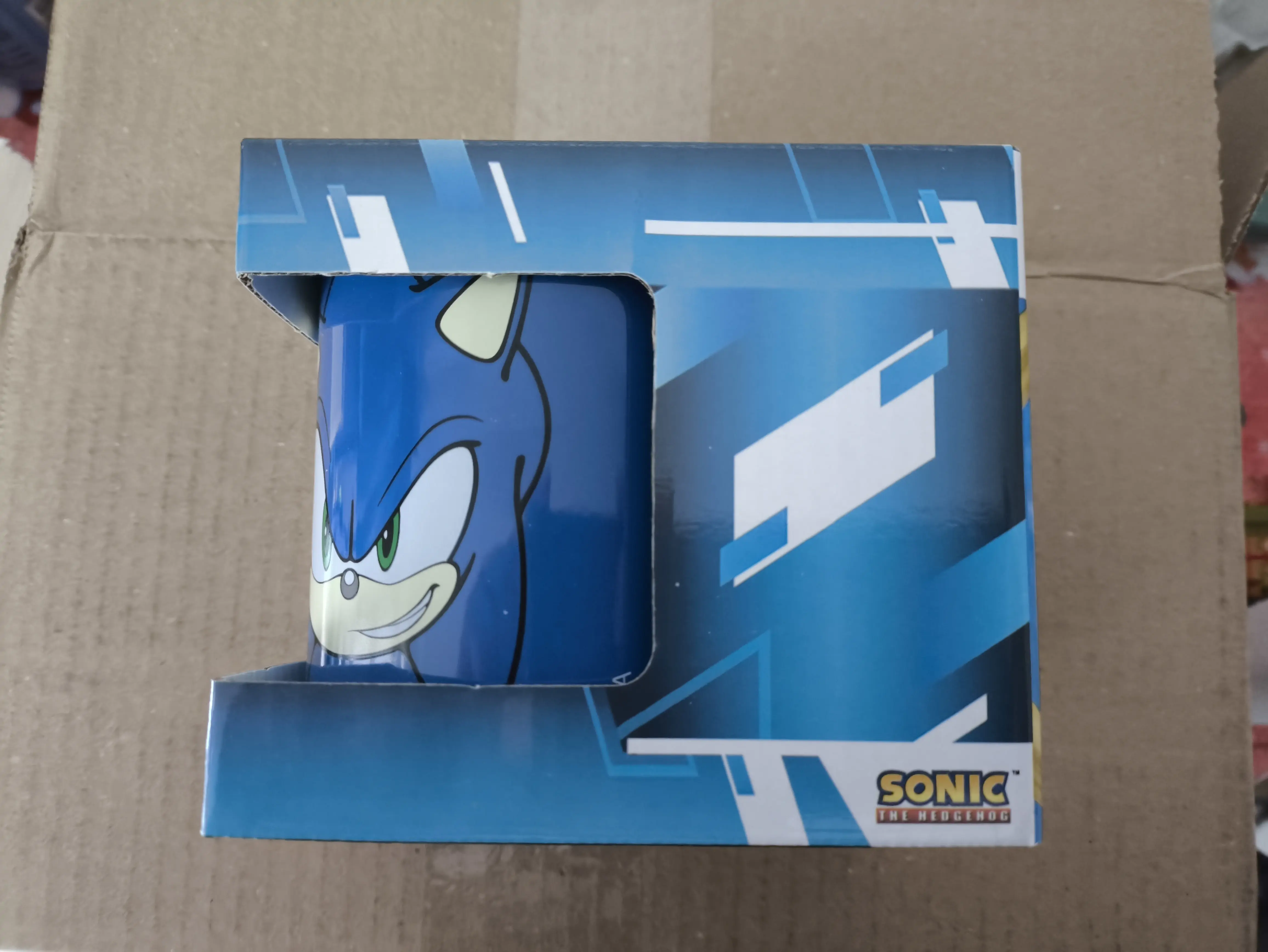 Sonic the Hedgehog Face hrnček produktová fotografia