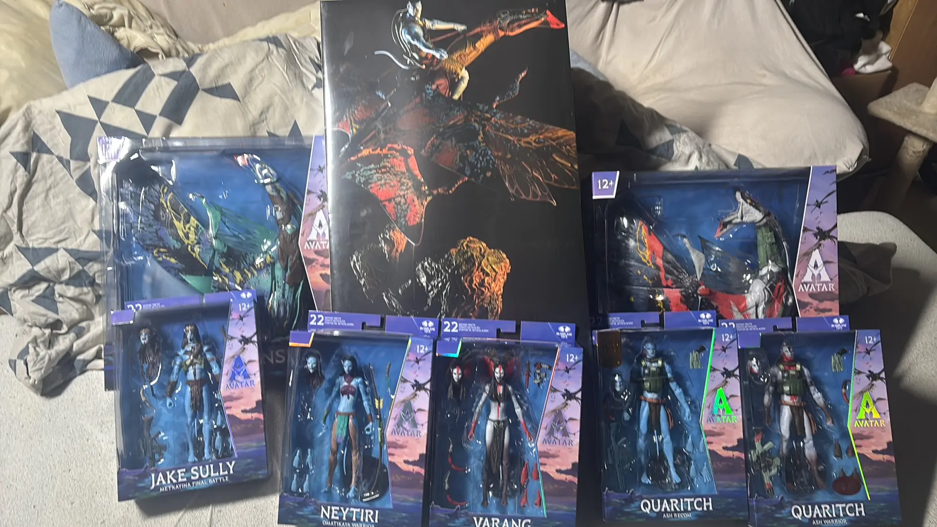 Avatar: The Way of Water akčná figúrka Recom Quaritch & RDA Banshee (Gold Label) produktová fotografia