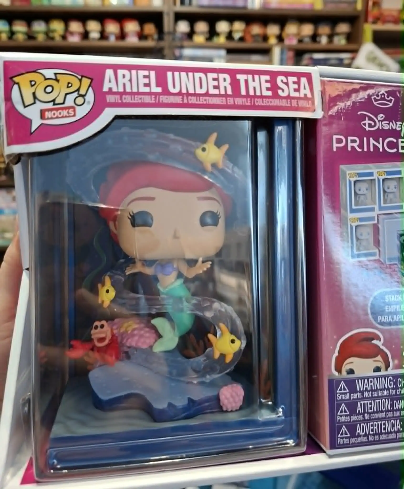 Funko POP figúrka Nooks Disney Princess Ariel Under the Sea produktová fotografia