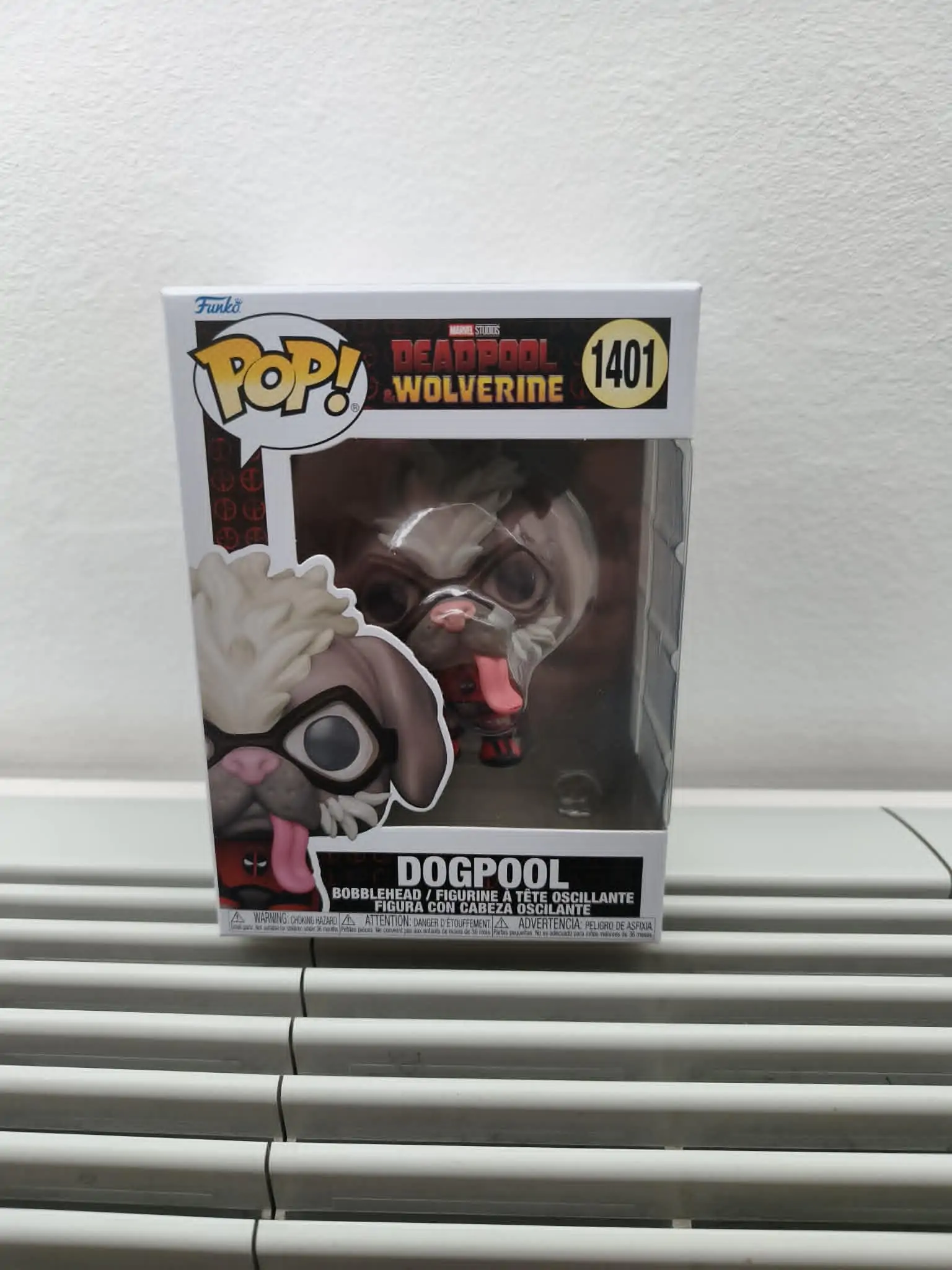 Funko POP figúrka Marvel Deadpool & Wolverine Dogpool produktová fotografia