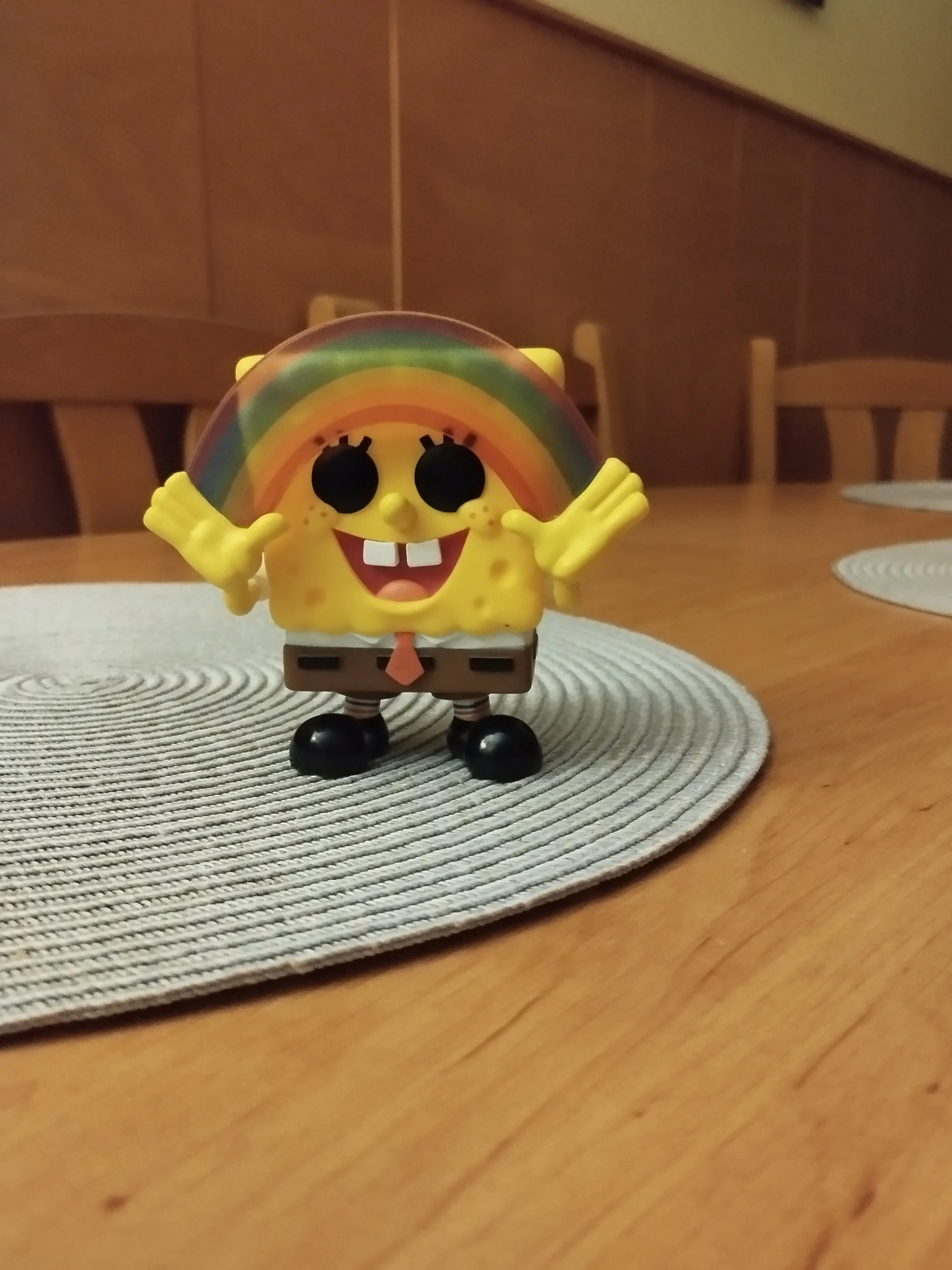 SpongeBob SquarePants POP! Vinylová figúrka SpongeBob Rainbow 9 cm produktová fotografia