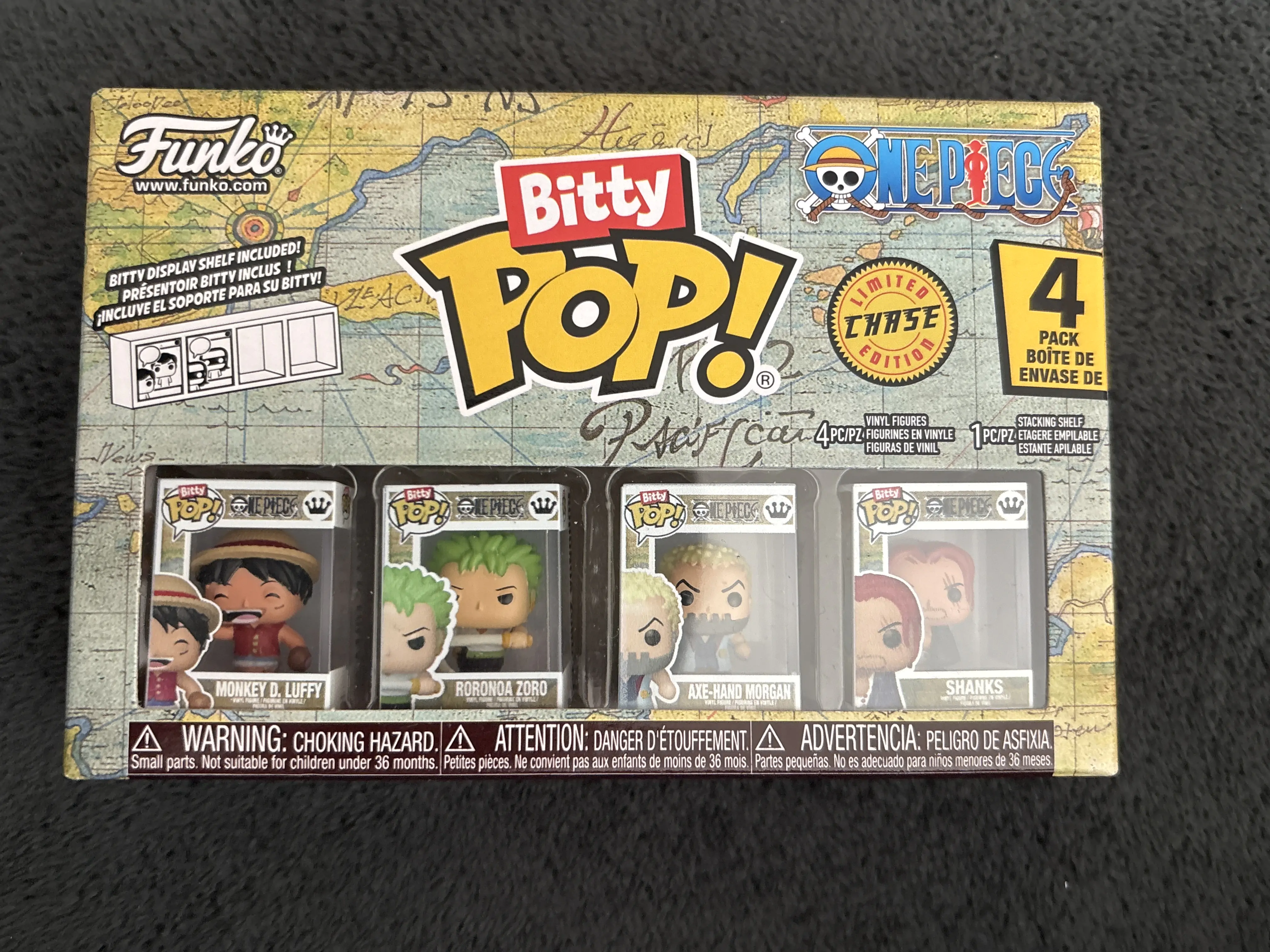One Piece Bitty Funko POP! Vinylová figúrka 4-balenie Luffy produktová fotografia