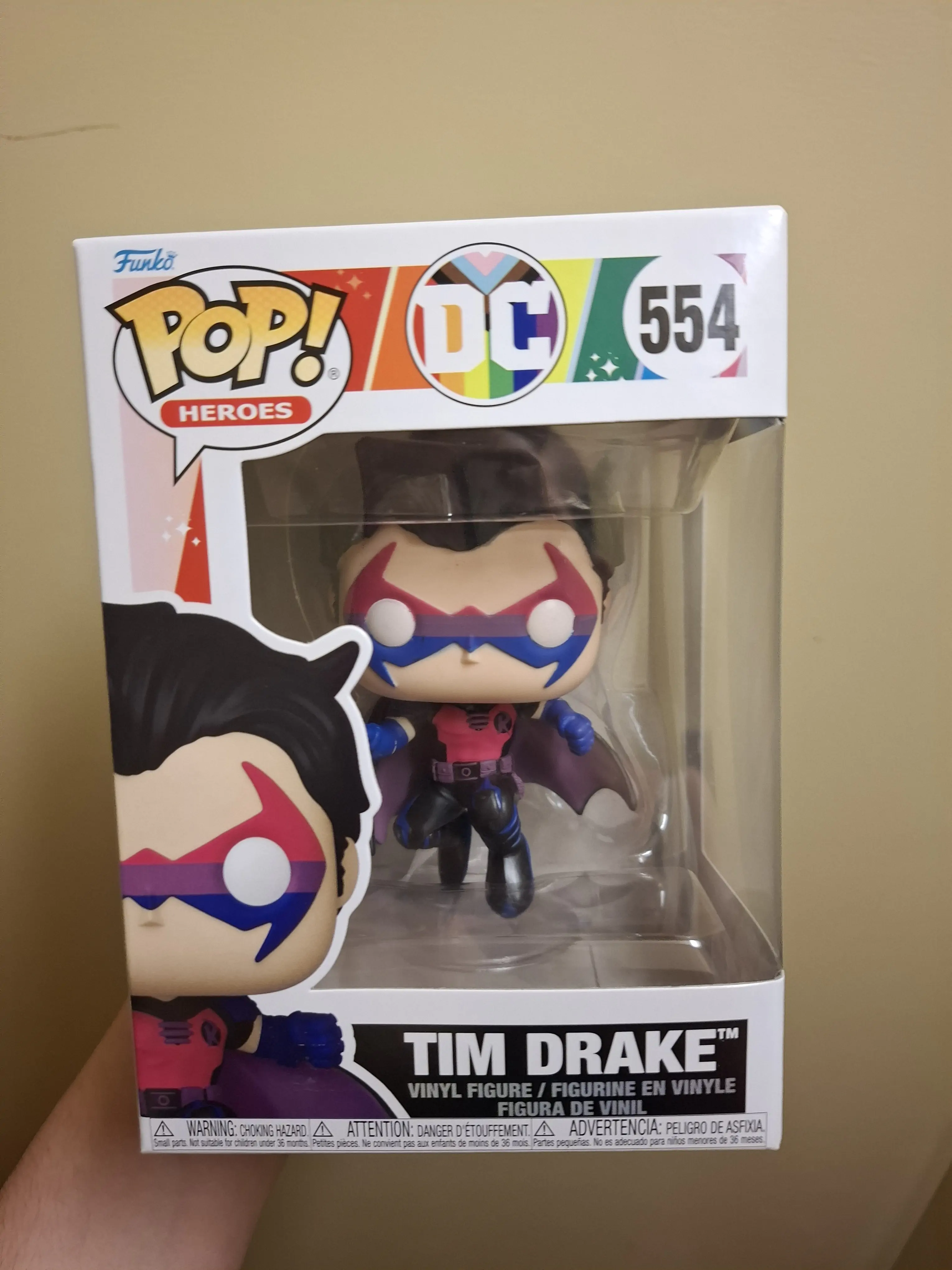 Funko POP figúrka DC Comics Tim Drake produktová fotografia