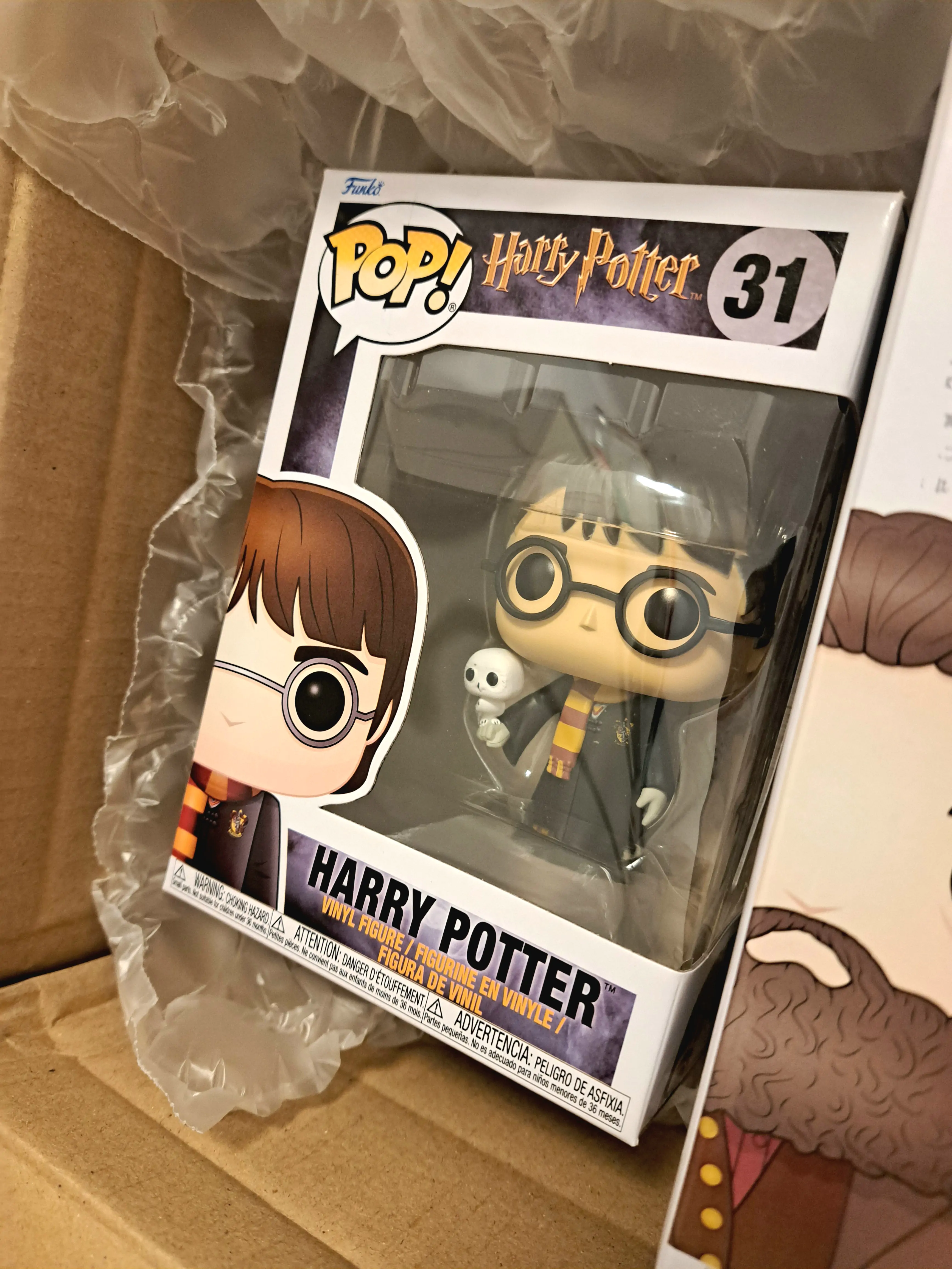 Harry Potter POP! Movies Vinylová figúrka Harry s Hedvigou 9 cm produktová fotografia