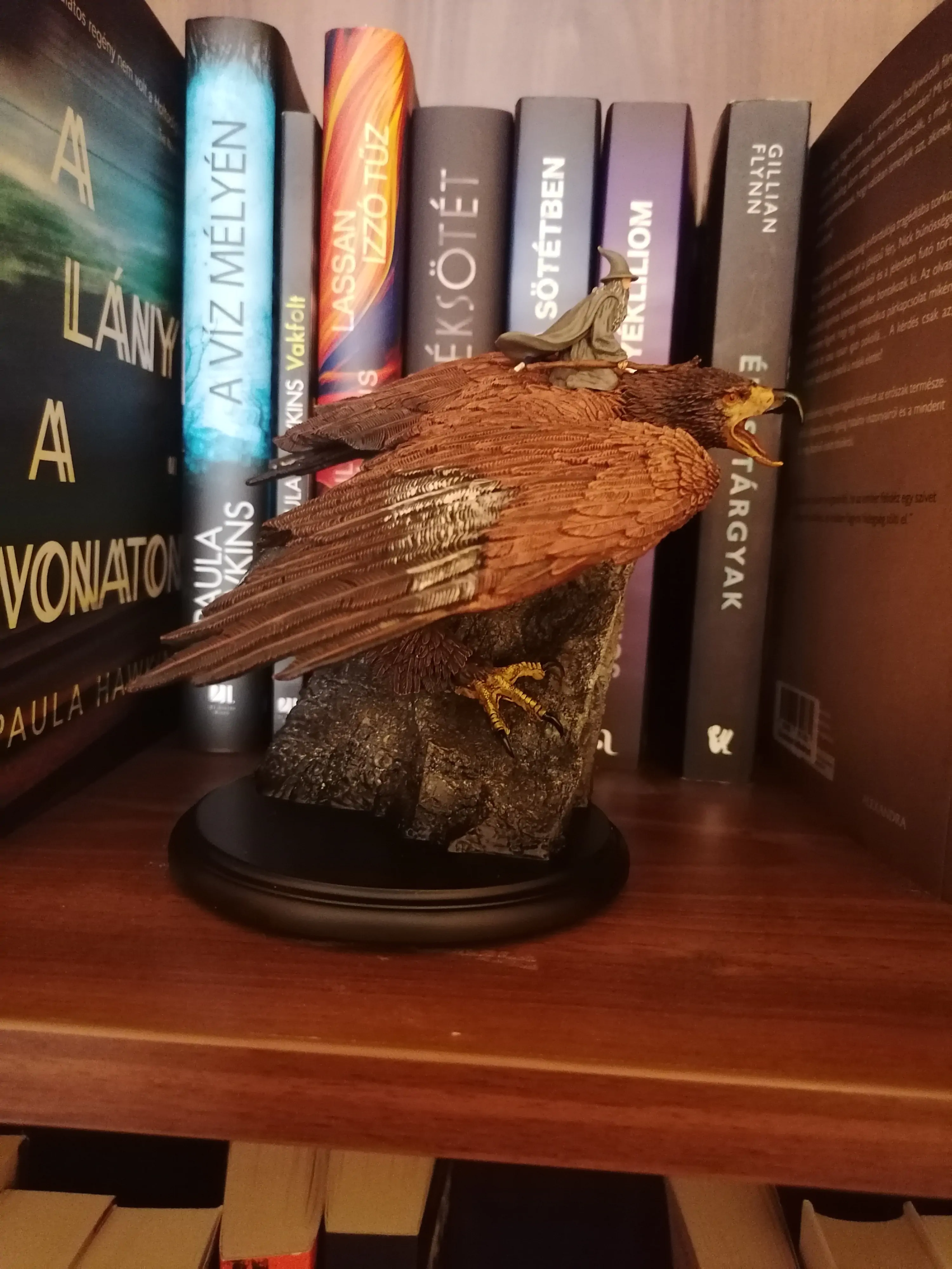 Soška Lord of the Rings Gandalf on Gwaihir 15 cm produktová fotografia