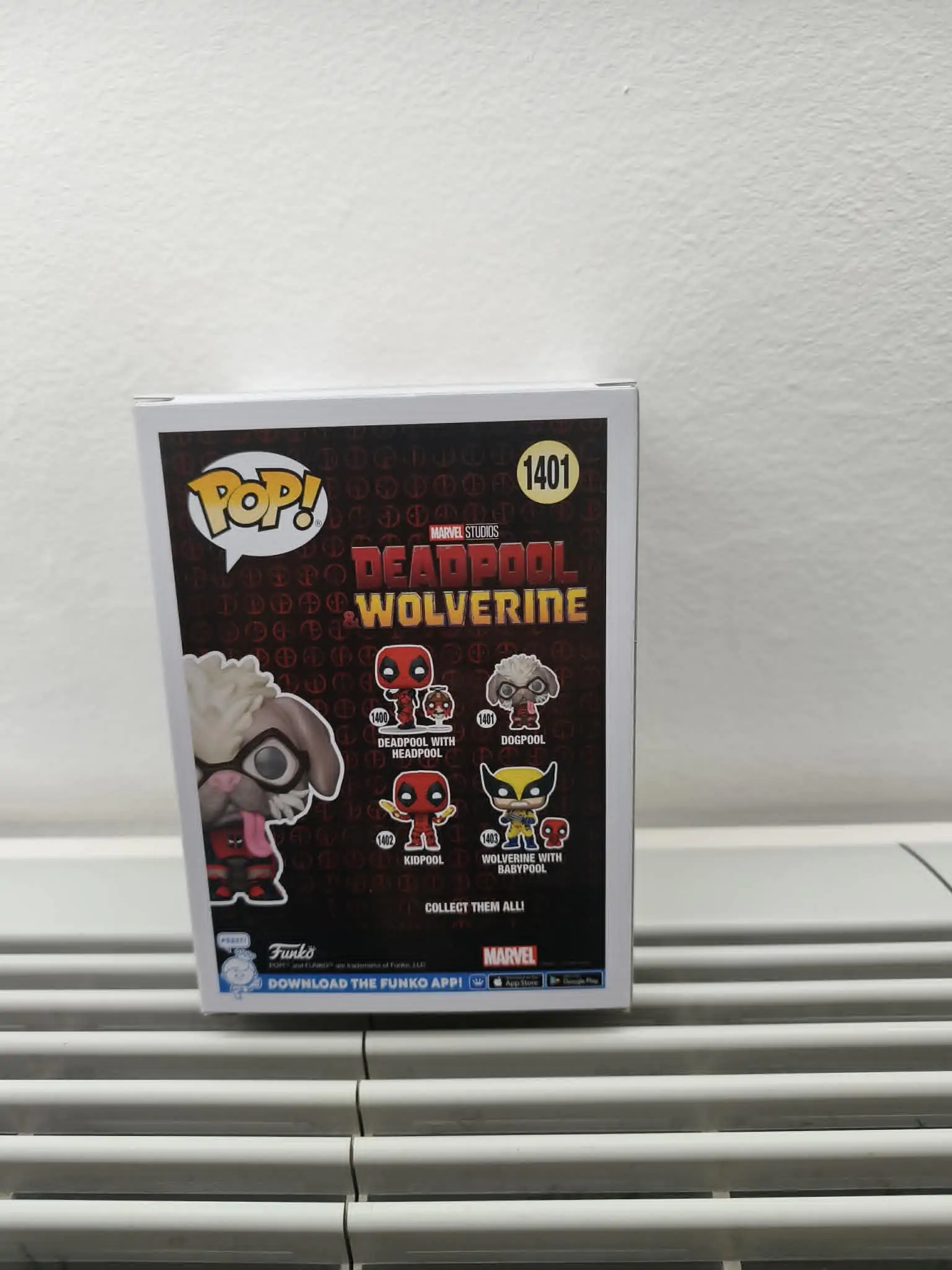 Funko POP figúrka Marvel Deadpool & Wolverine Dogpool produktová fotografia