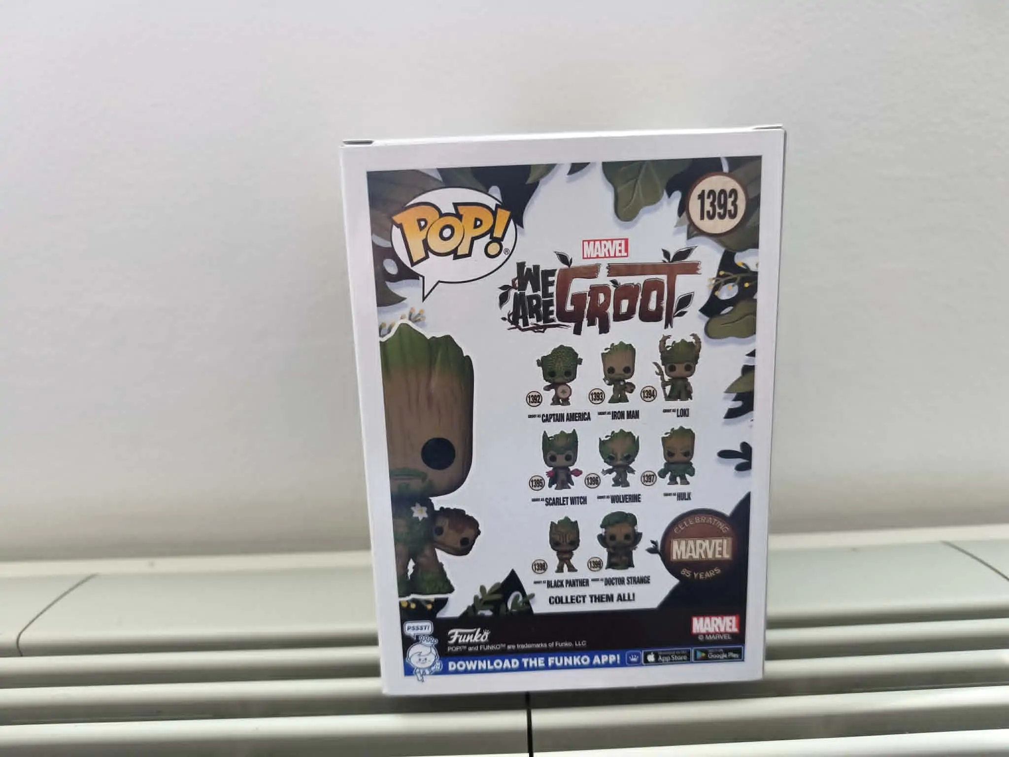 Funko POP figúrka Marvel We Are Groot - Groot ako Iron Man produktová fotografia