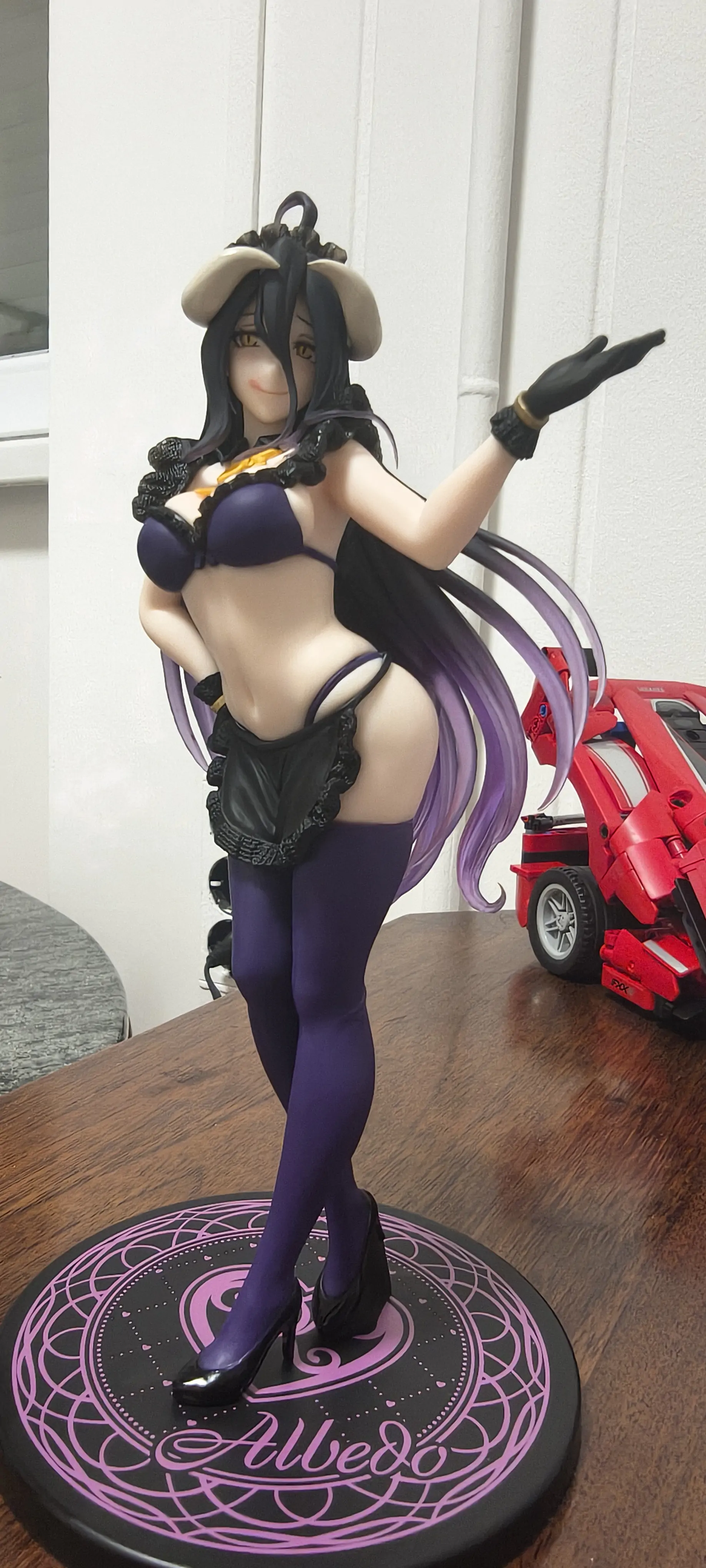 Overlord Coreful PVC Socha Albedo Maid Renewal Edition 18 cm produktová fotografia