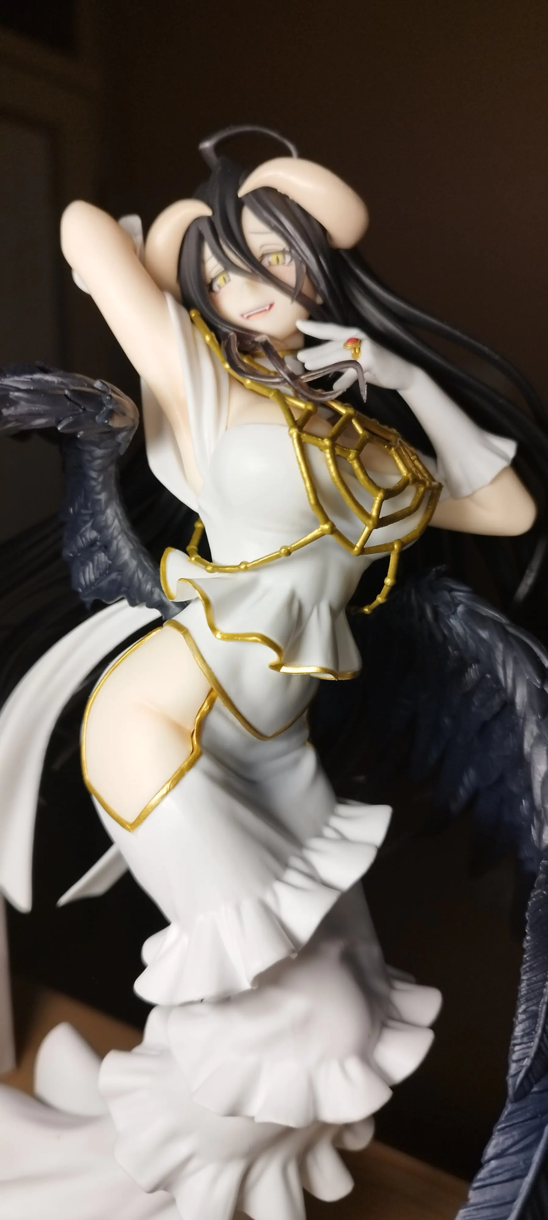 Overlord  T-most PVC socha Albedo Pure White Devil Ver. 29 cm produktová fotografia