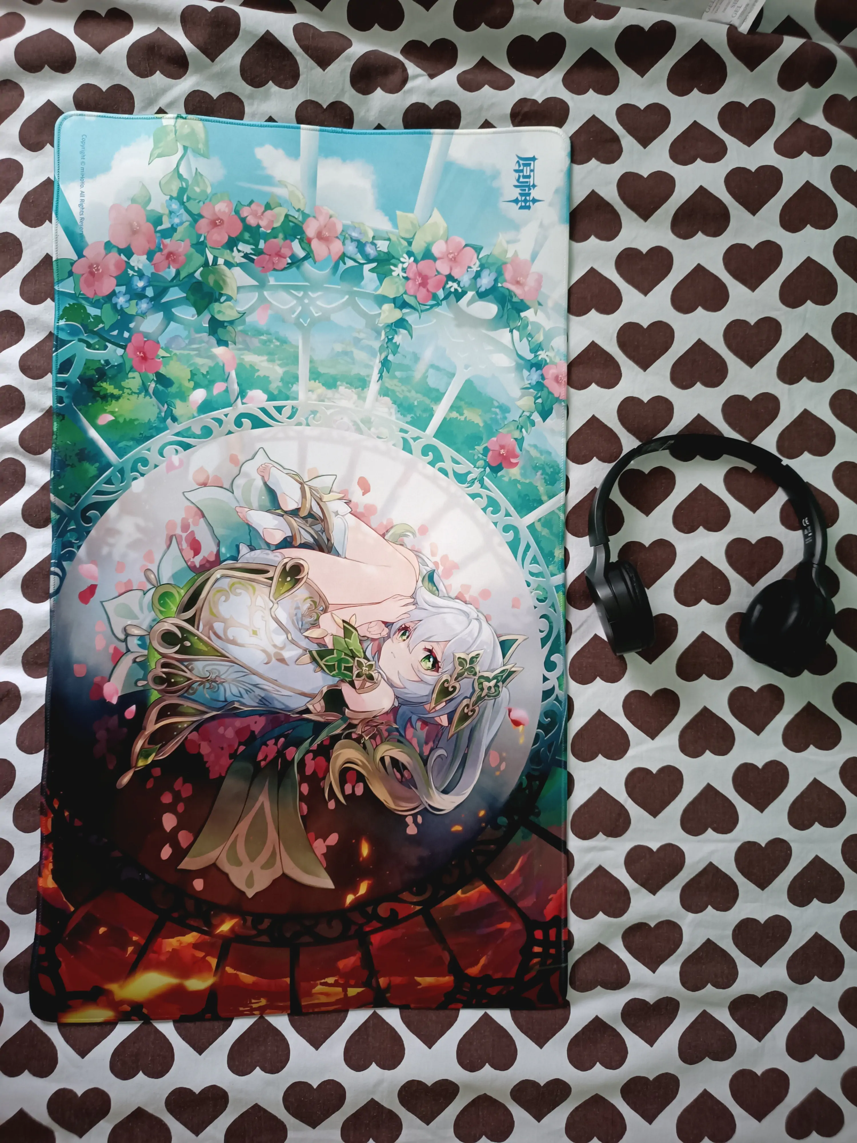 Genshin Impact Podložka pod myš Void Drumming, Fire Rising High 70 x 40 cm produktová fotografia