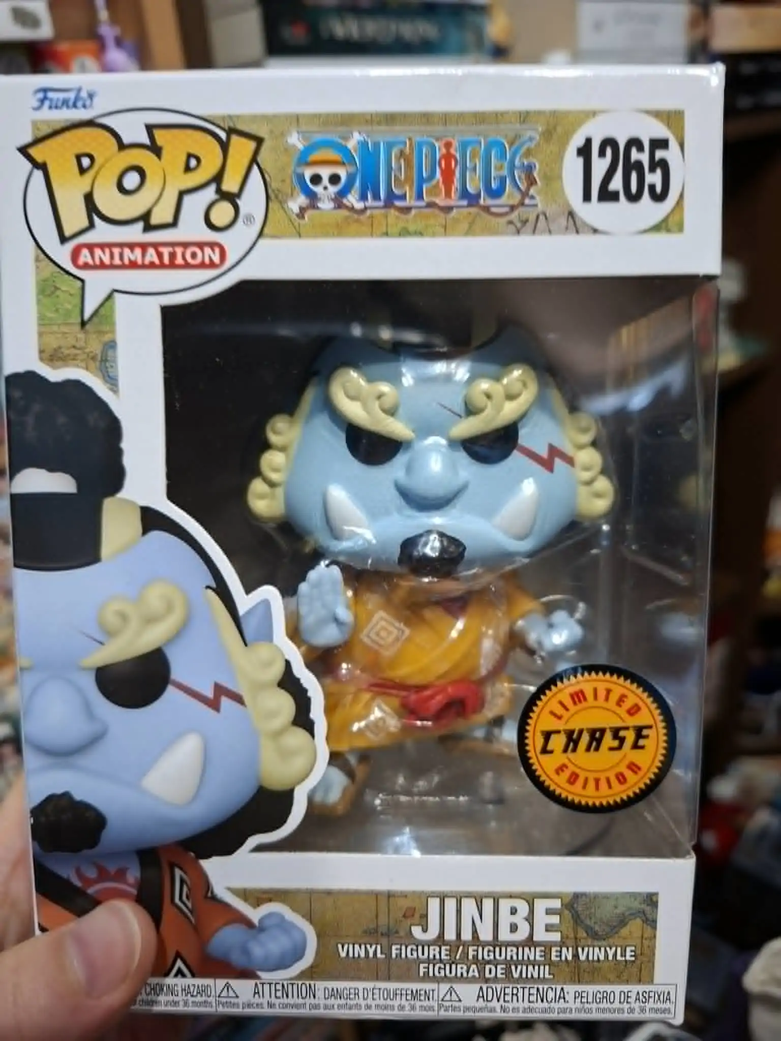 Funko POP figúrka One Piece Jinbe Chase produktová fotografia