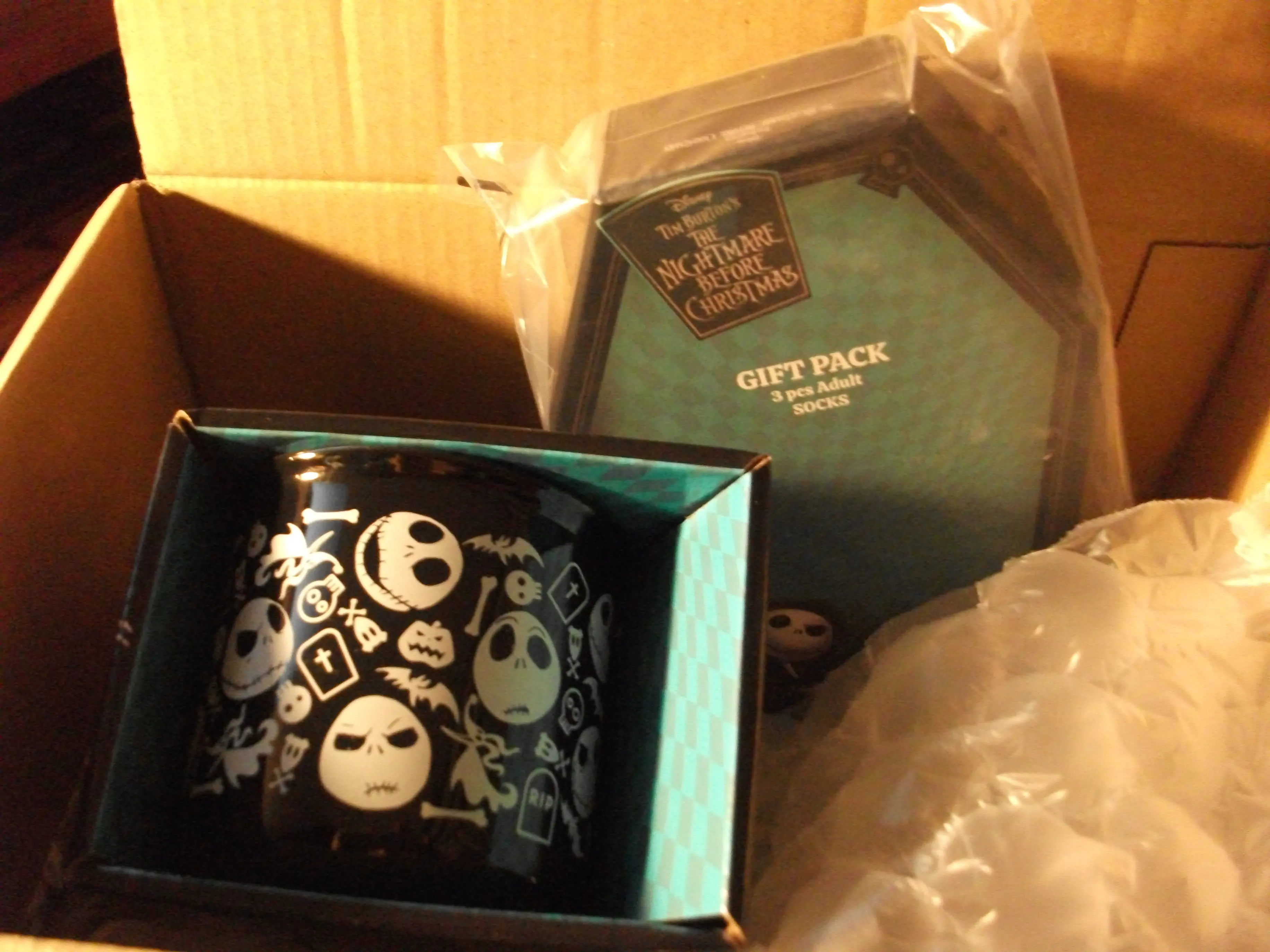 Nightmare before Christmas Ponožky 3-Pack 38-45 produktová fotografia