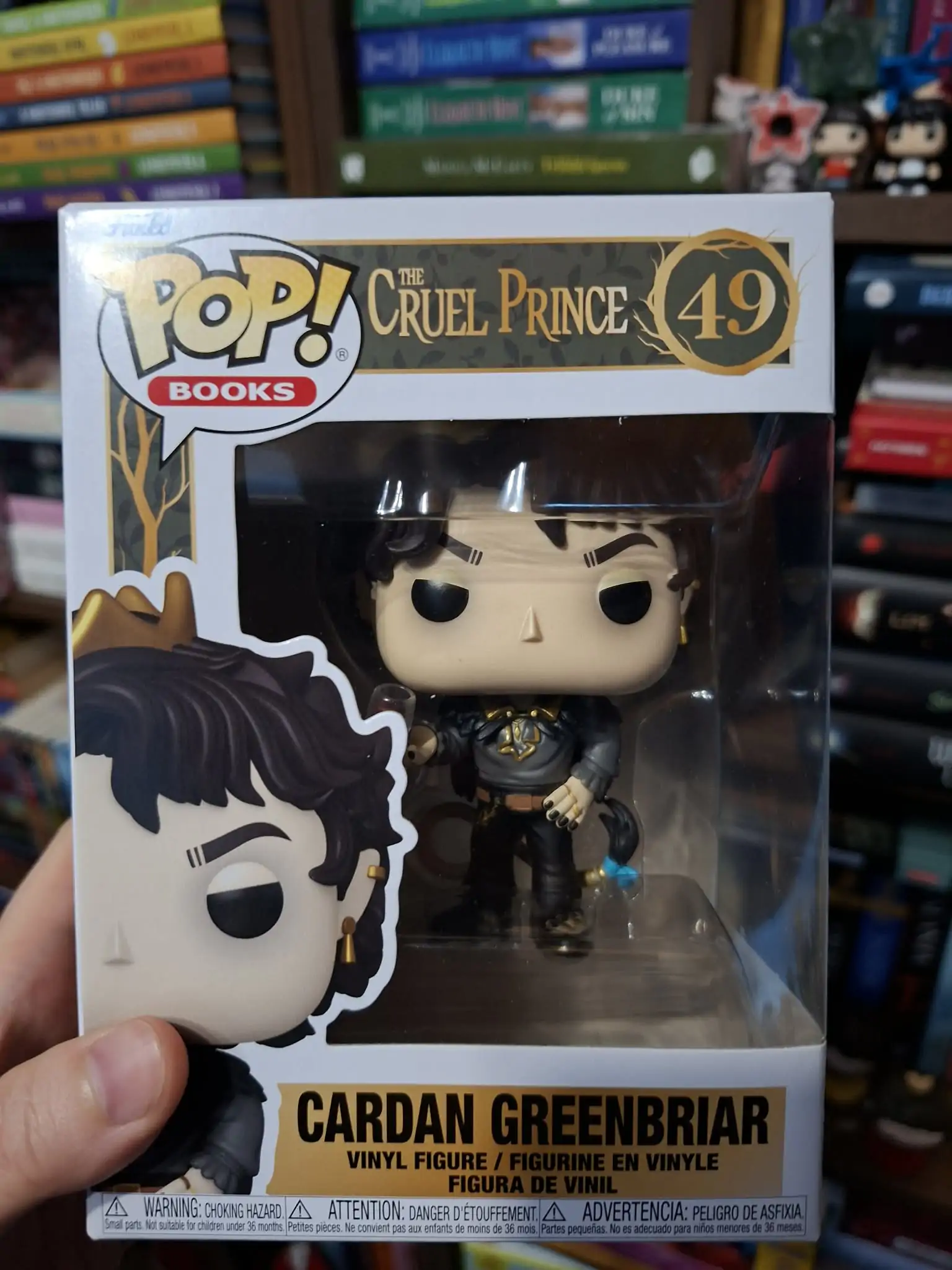 Funko POP figúrka The Folk of the Air The Cruel Prince Cardan Greenbriar produktová fotografia