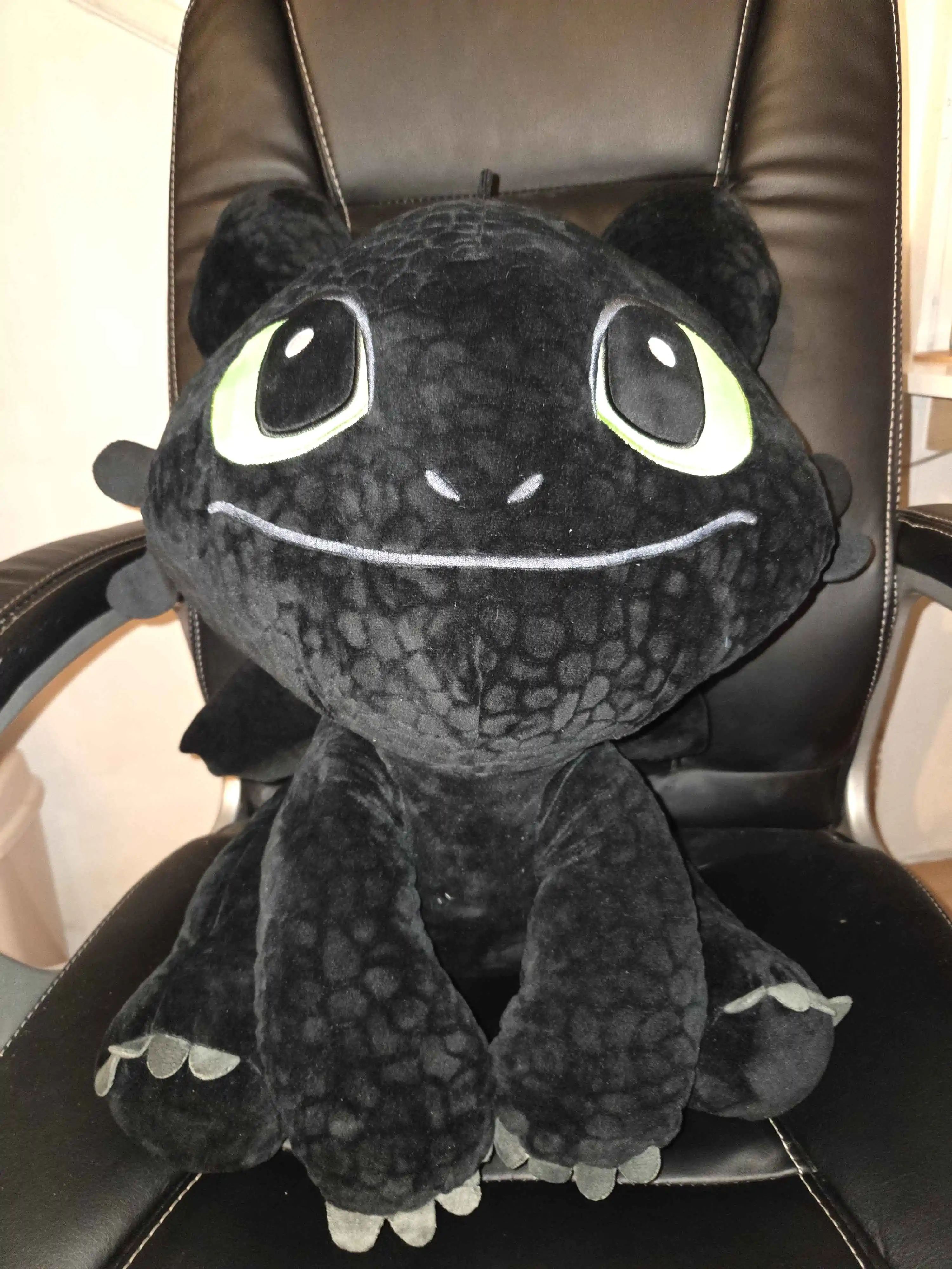 How to Train Your Dragon Plyšová figúrka Toothless Open Eyes Version 60 cm produktová fotografia
