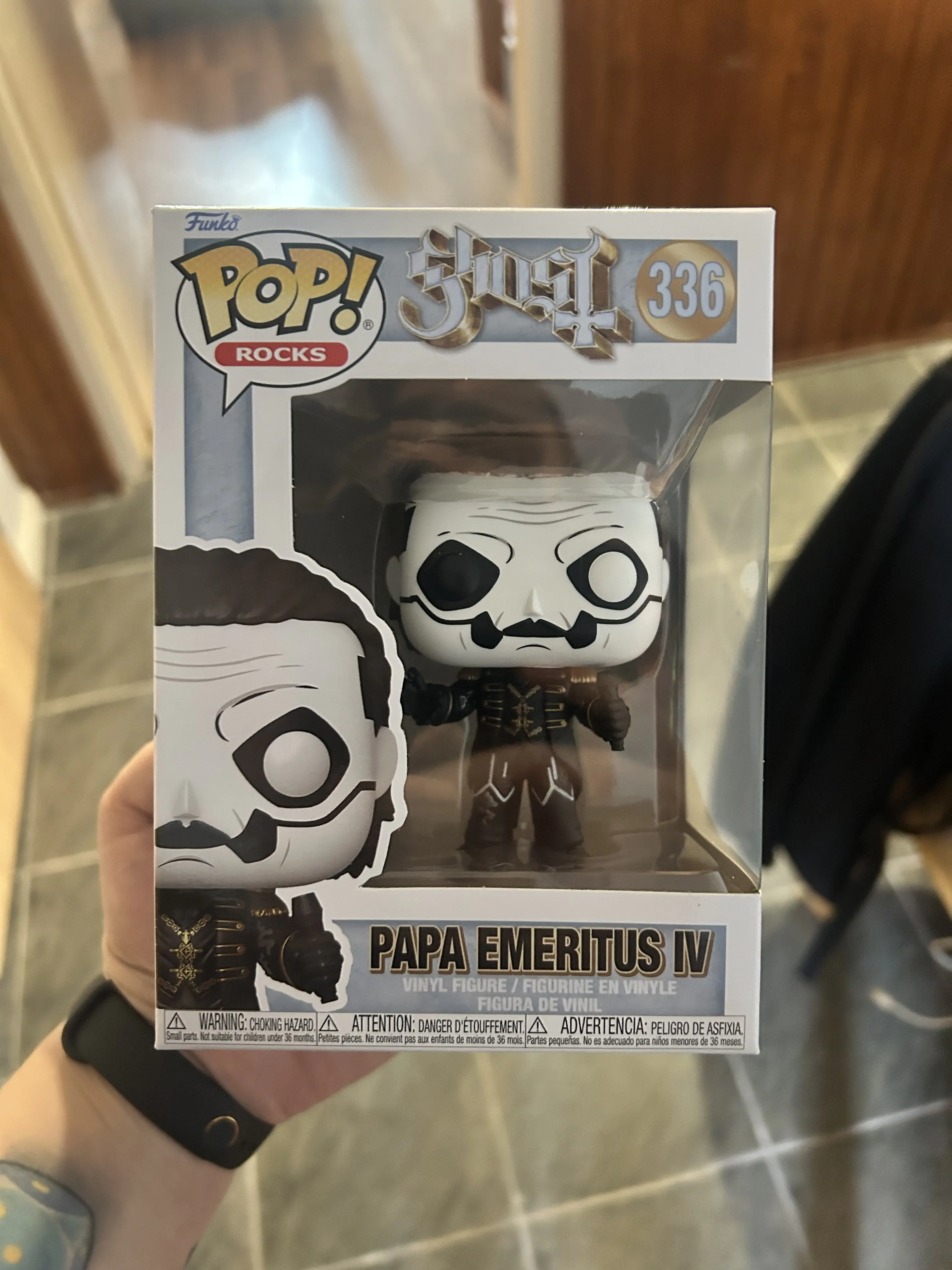 Ghost POP! Rocks Vinyl Figúrka Papa Emeritus IV 9 cm termékfotó