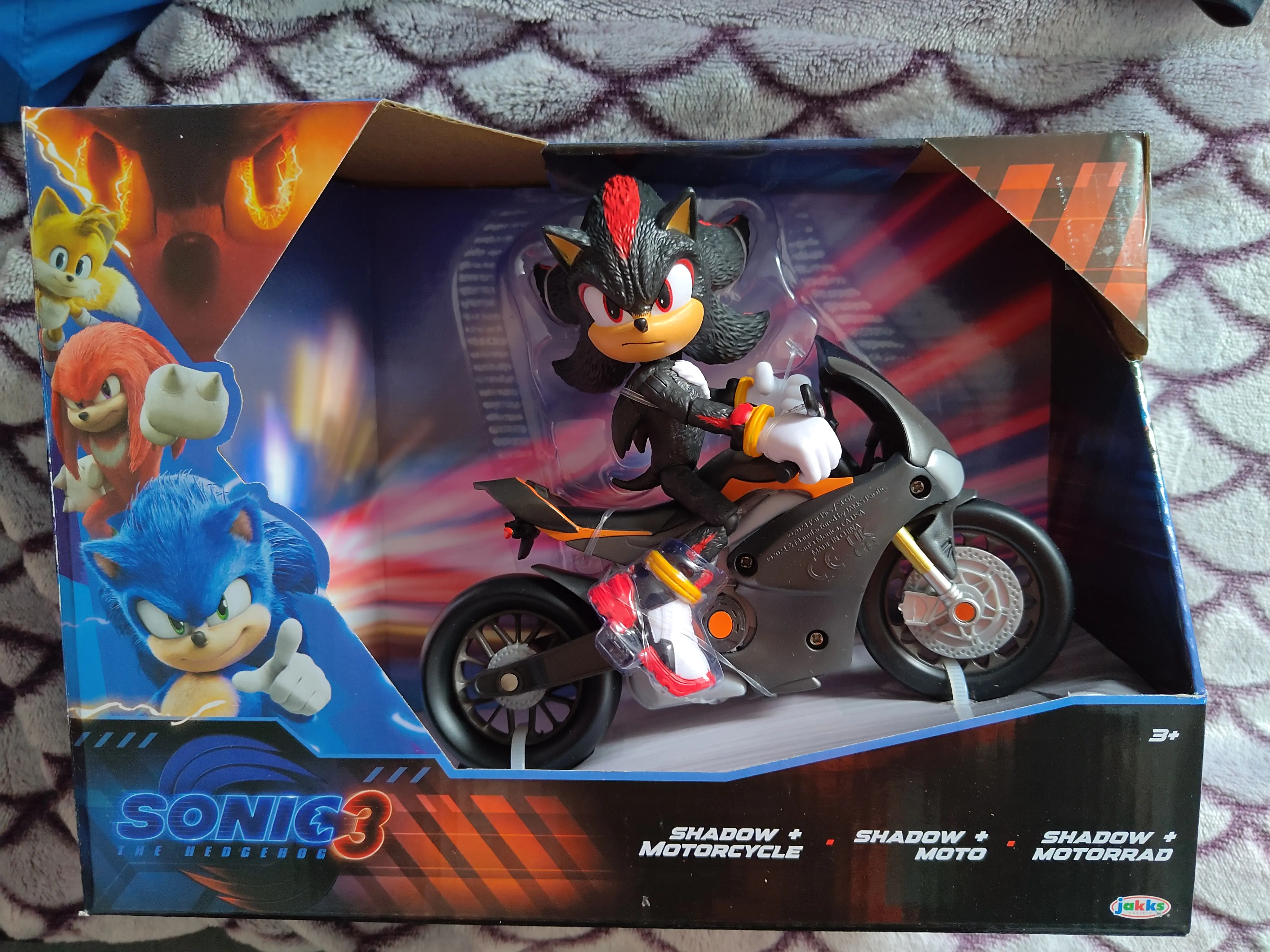 Sonic 3 vozidlo playset produktová fotografia