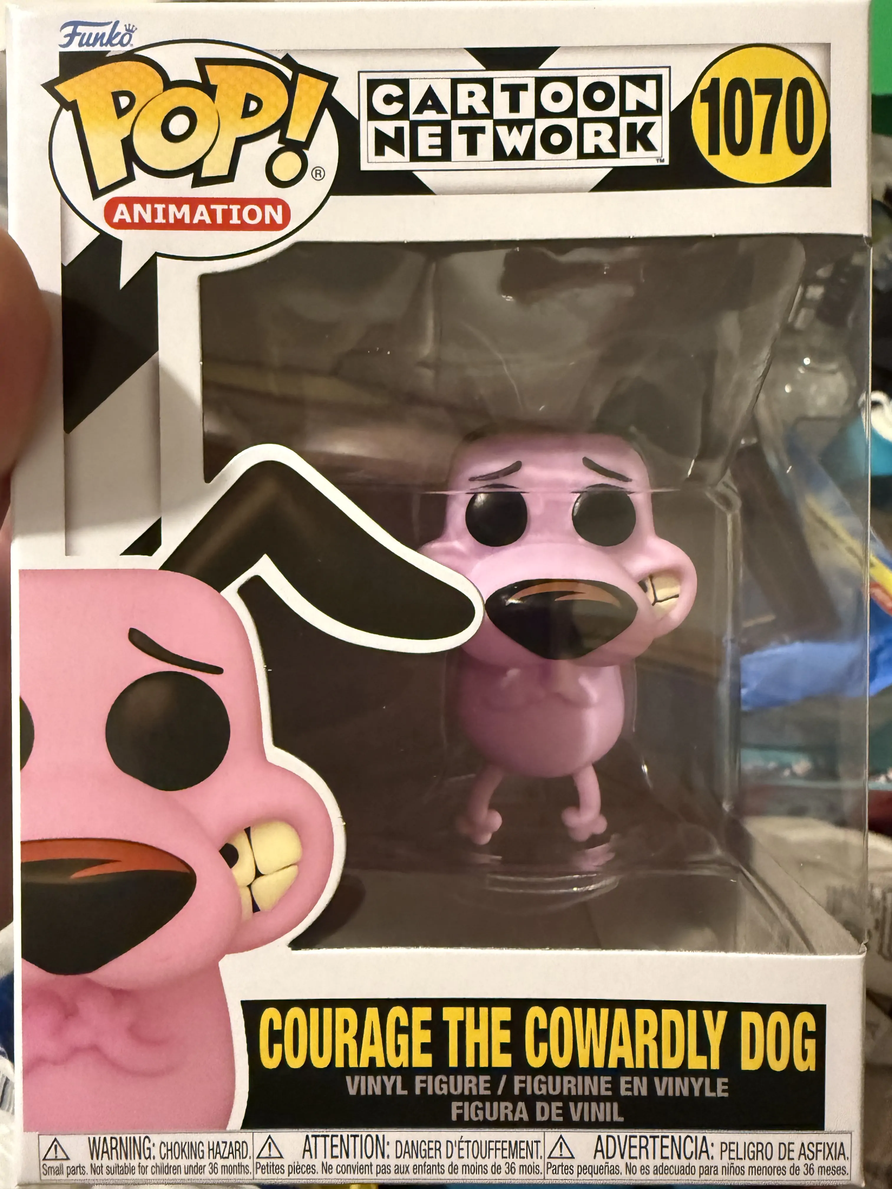 Courage the Cowardly Dog POP! Animation Vinylová Figúrka Courage 9 cm produktová fotografia