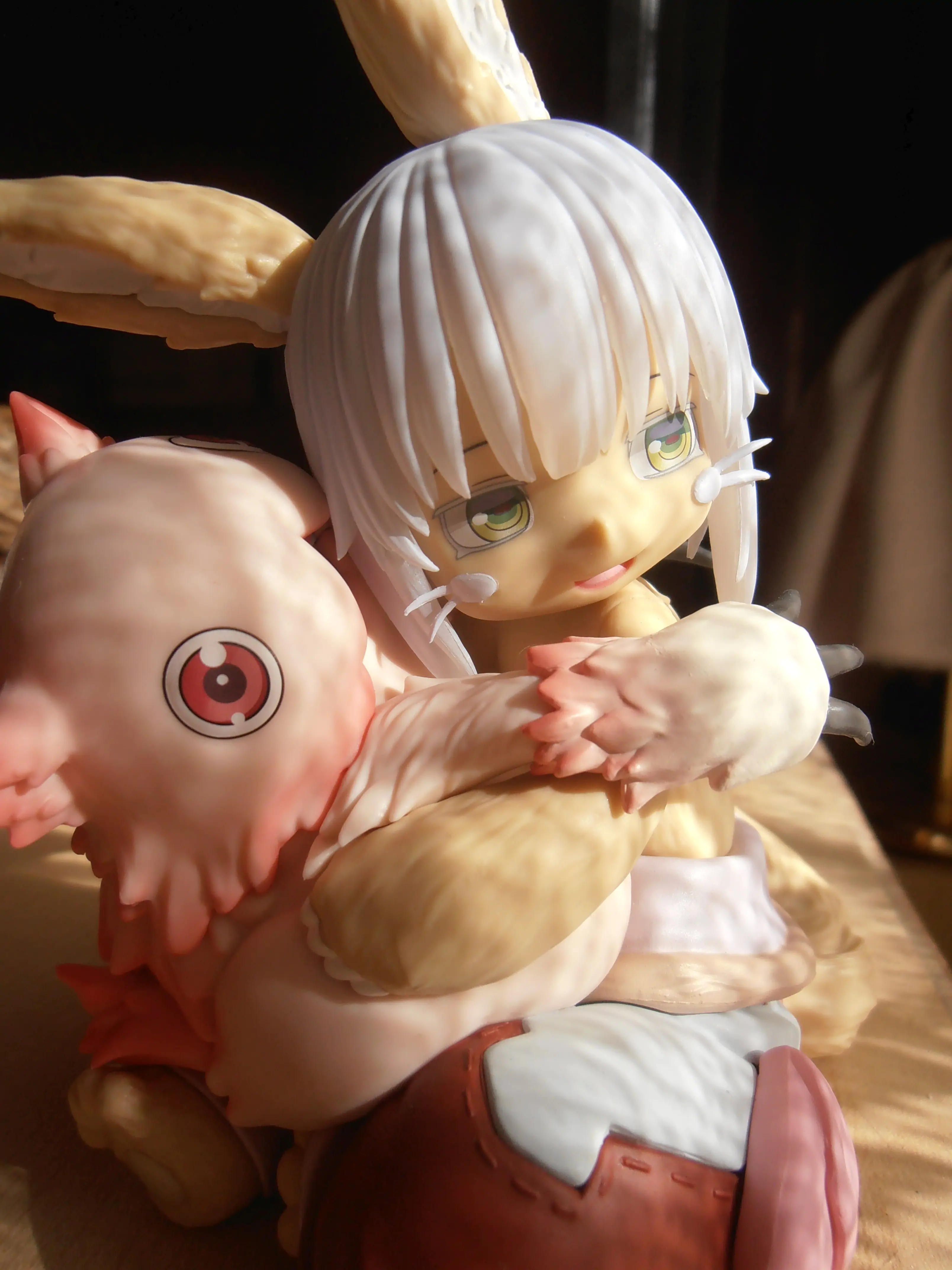 Made in Abyss: The Golden City of the Scorching Sun PVC Soška Desktop Cute Figure Nanachi & Mitty Reissue 13 cm produktová fotografia