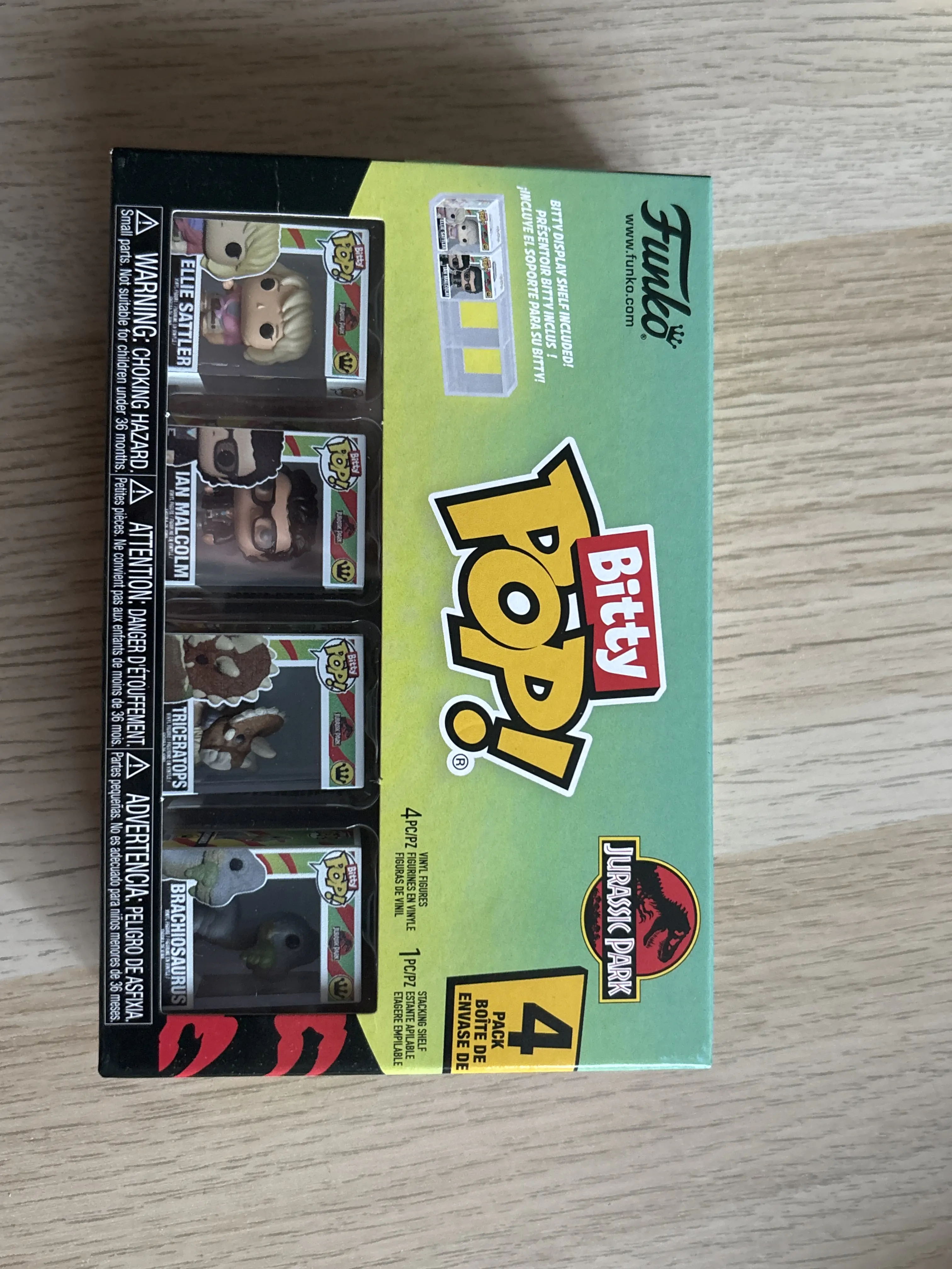 Funko Bitty POP! figúrka Jurassic Park Triceratops produktová fotografia