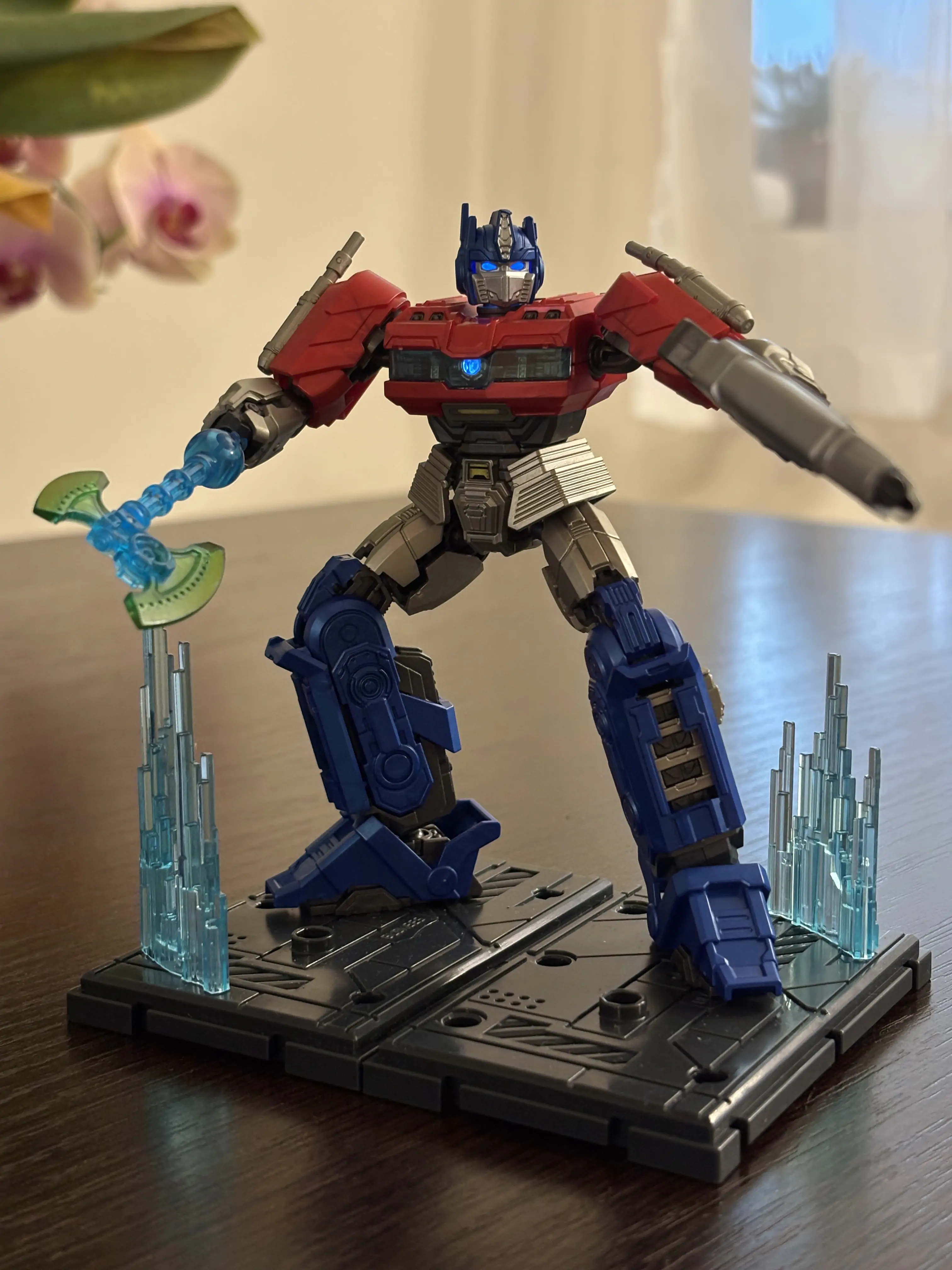 Transformers Blokees plastová modelová stavebnica Classic Class 11 Optimus Prime produktová fotografia